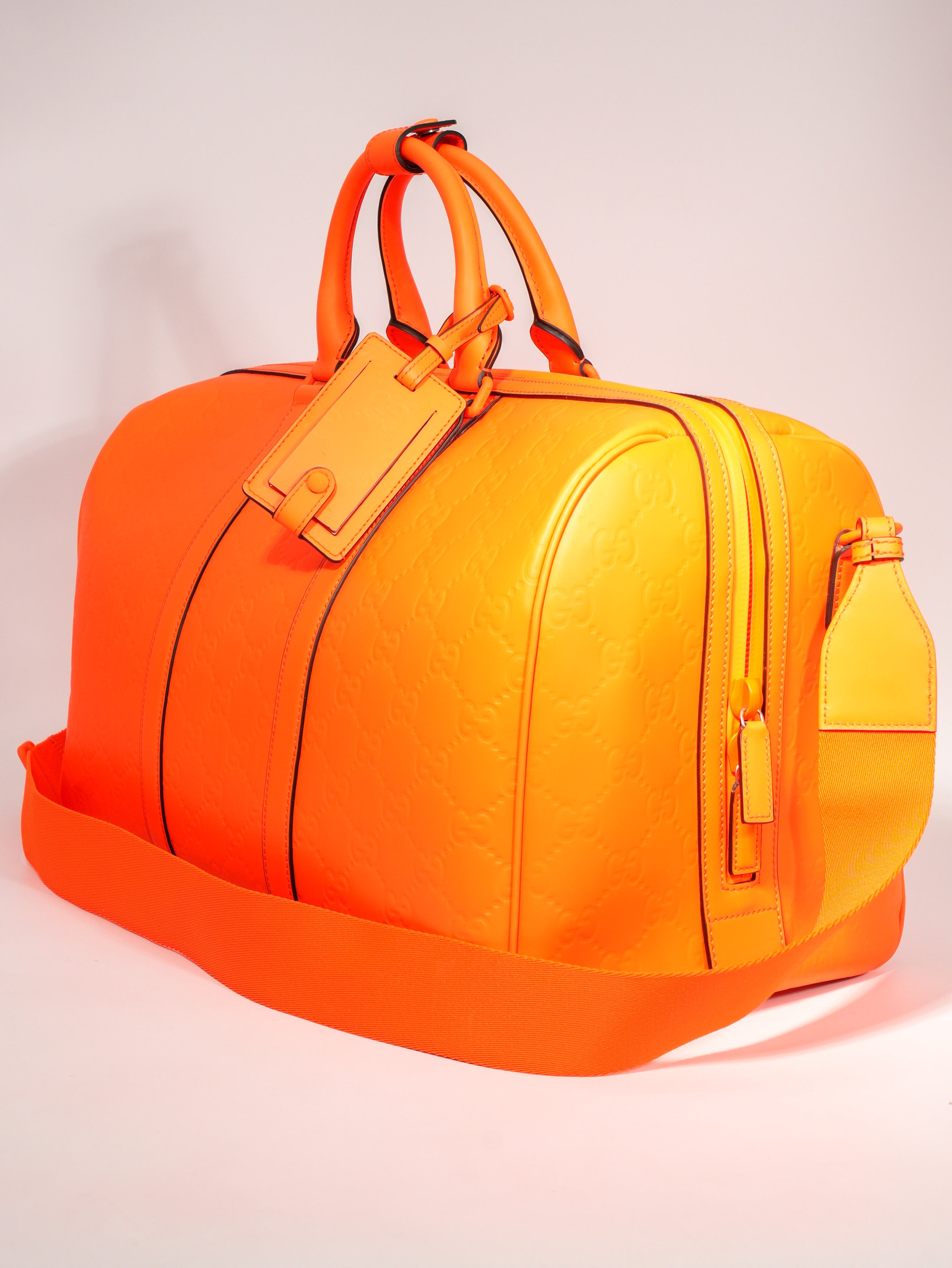 Gucci Boston Da Viaggio GG Gommato