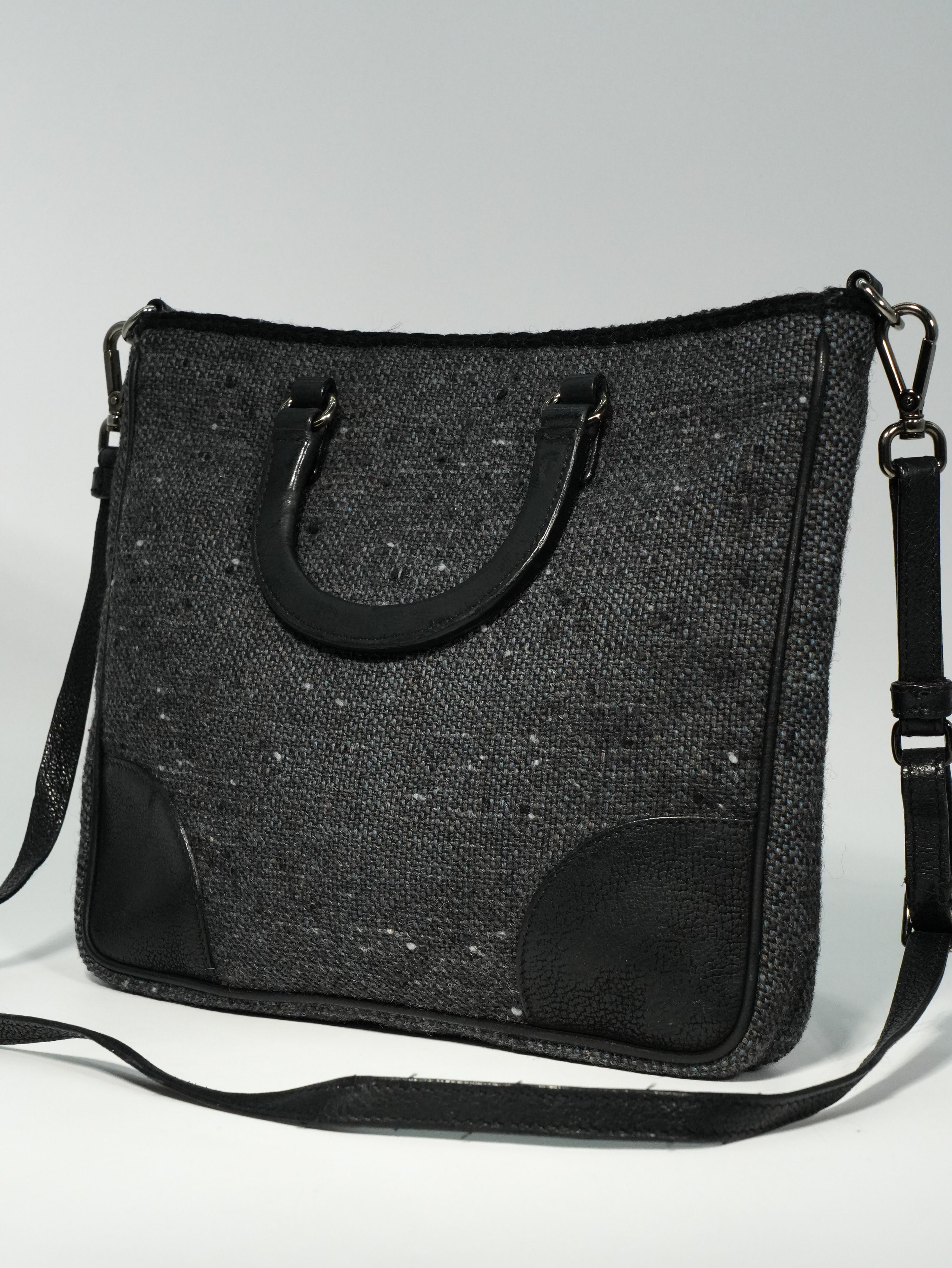 Prada Tweed Shopping Mini