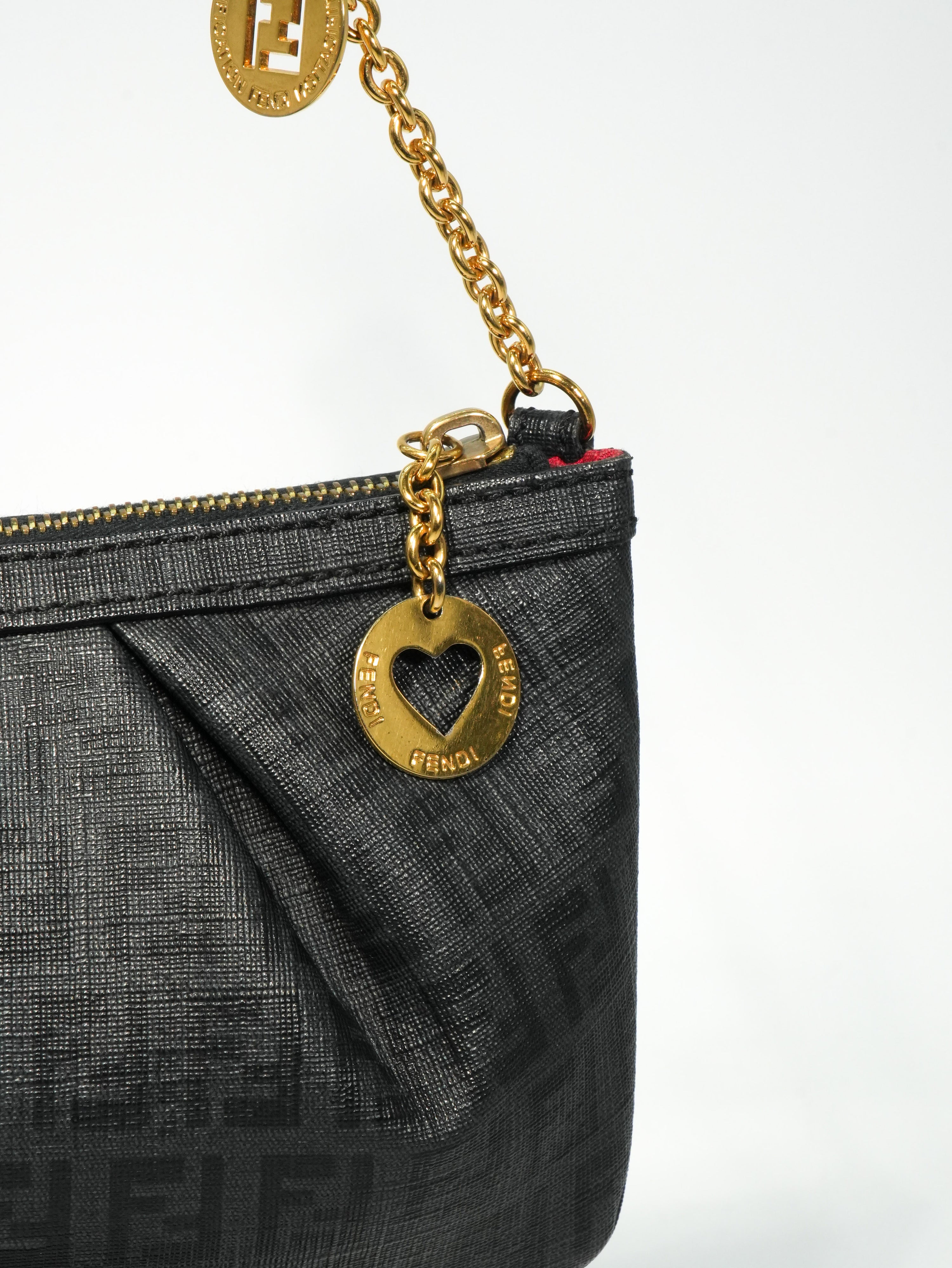 Fendi Pochette Chain FF Logo