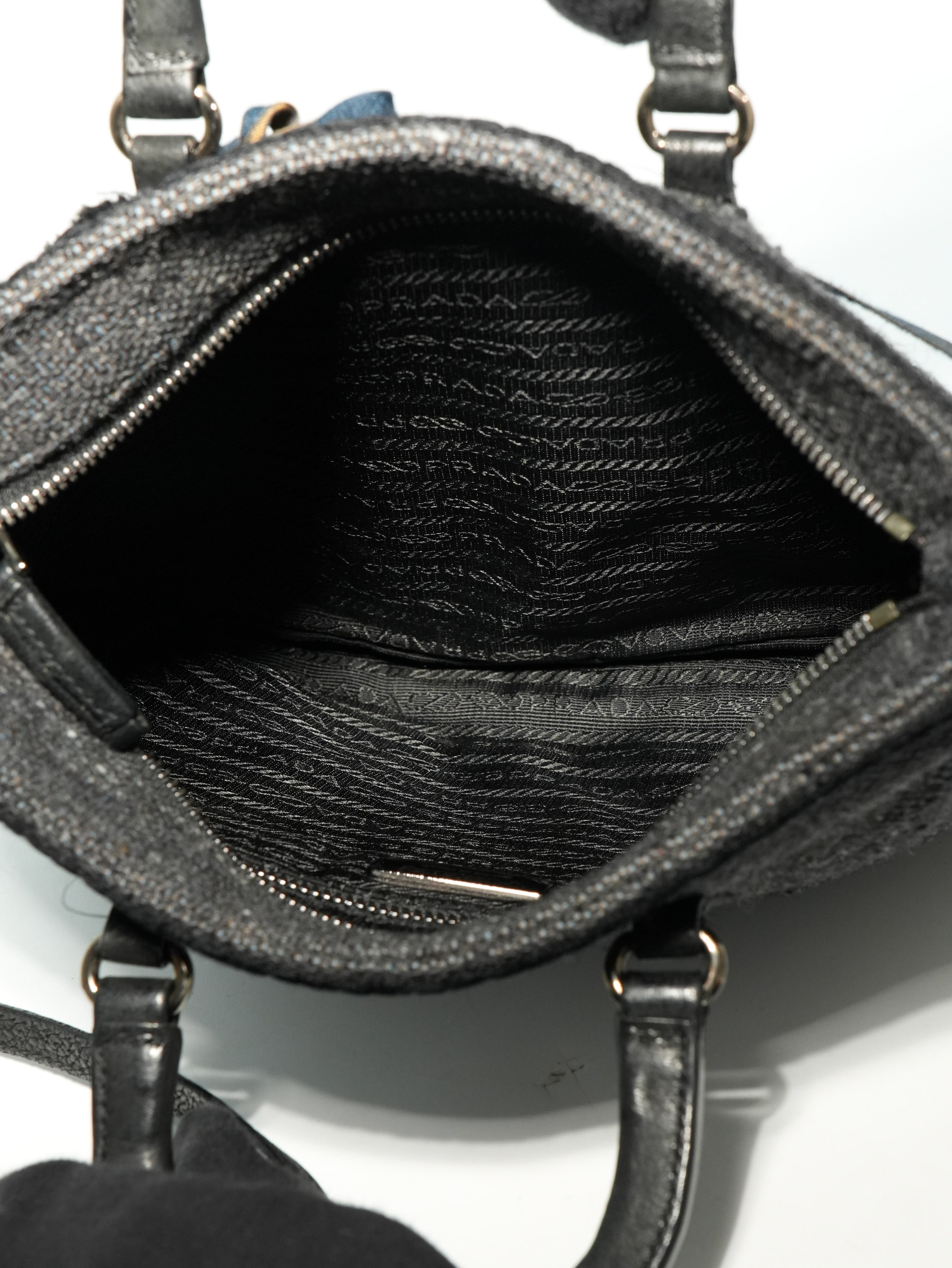 Prada Tweed Shopping Mini