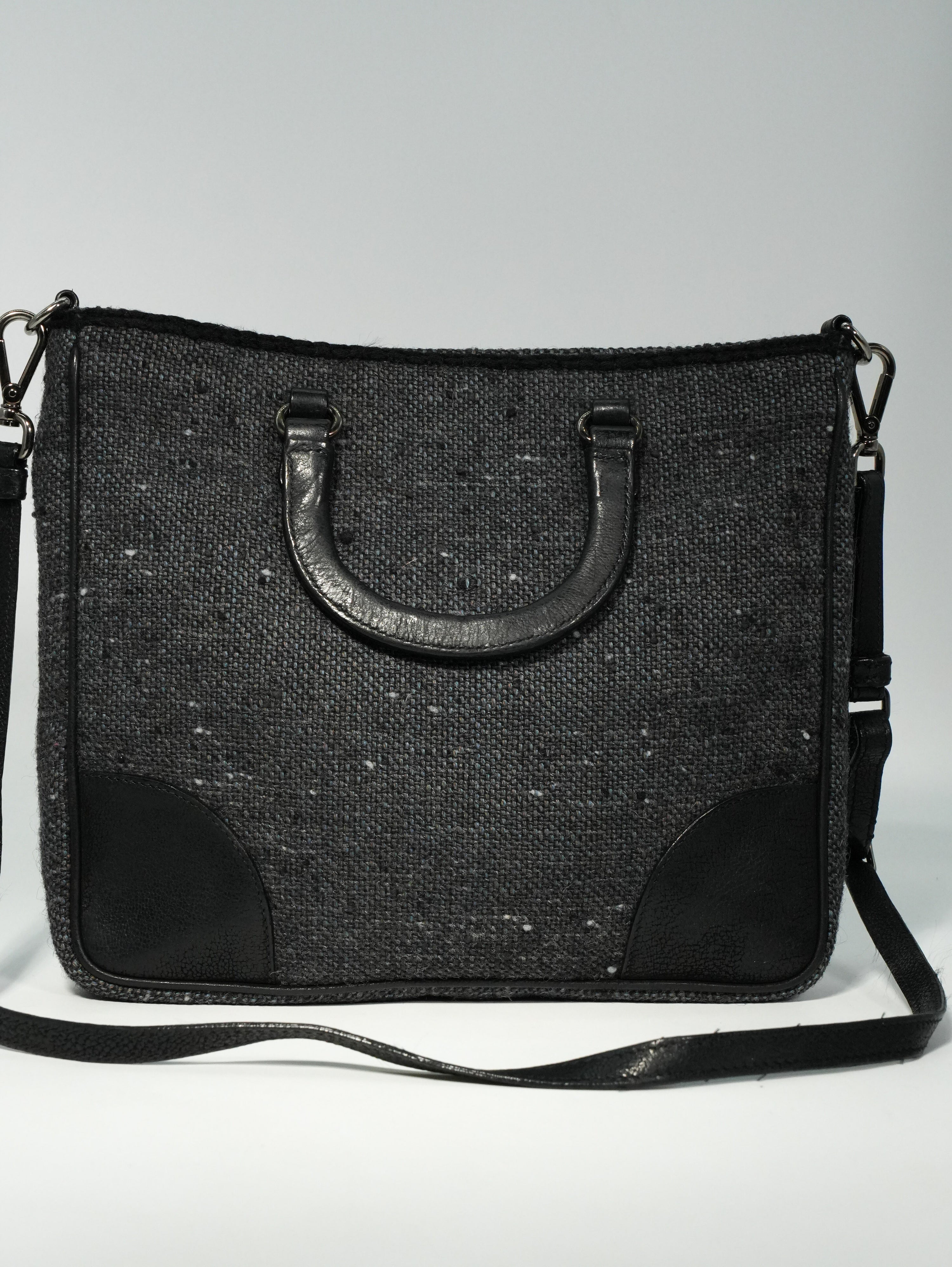 Prada Tweed Shopping Mini