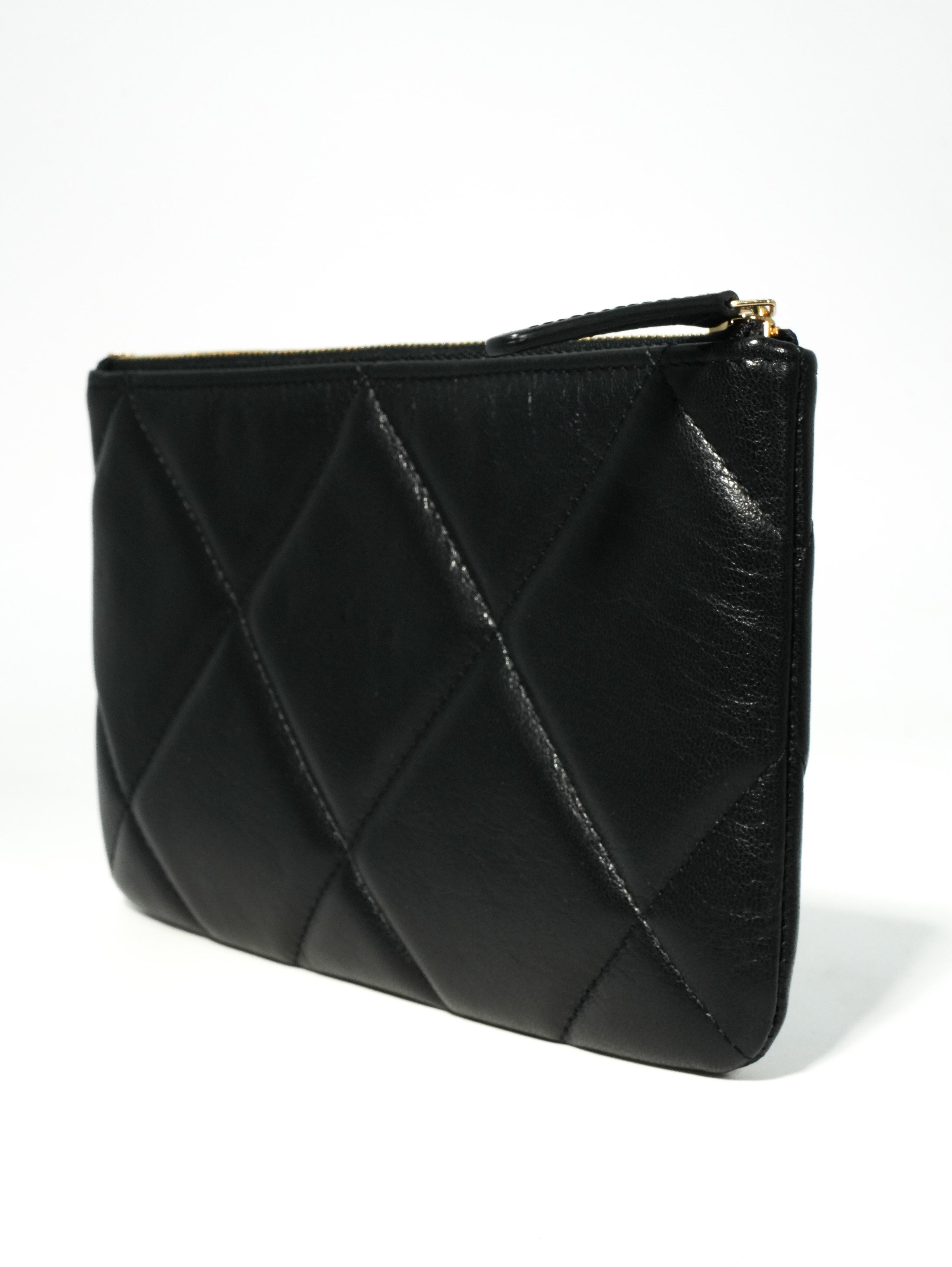 Chanel 19 Mini Pochette Agnello