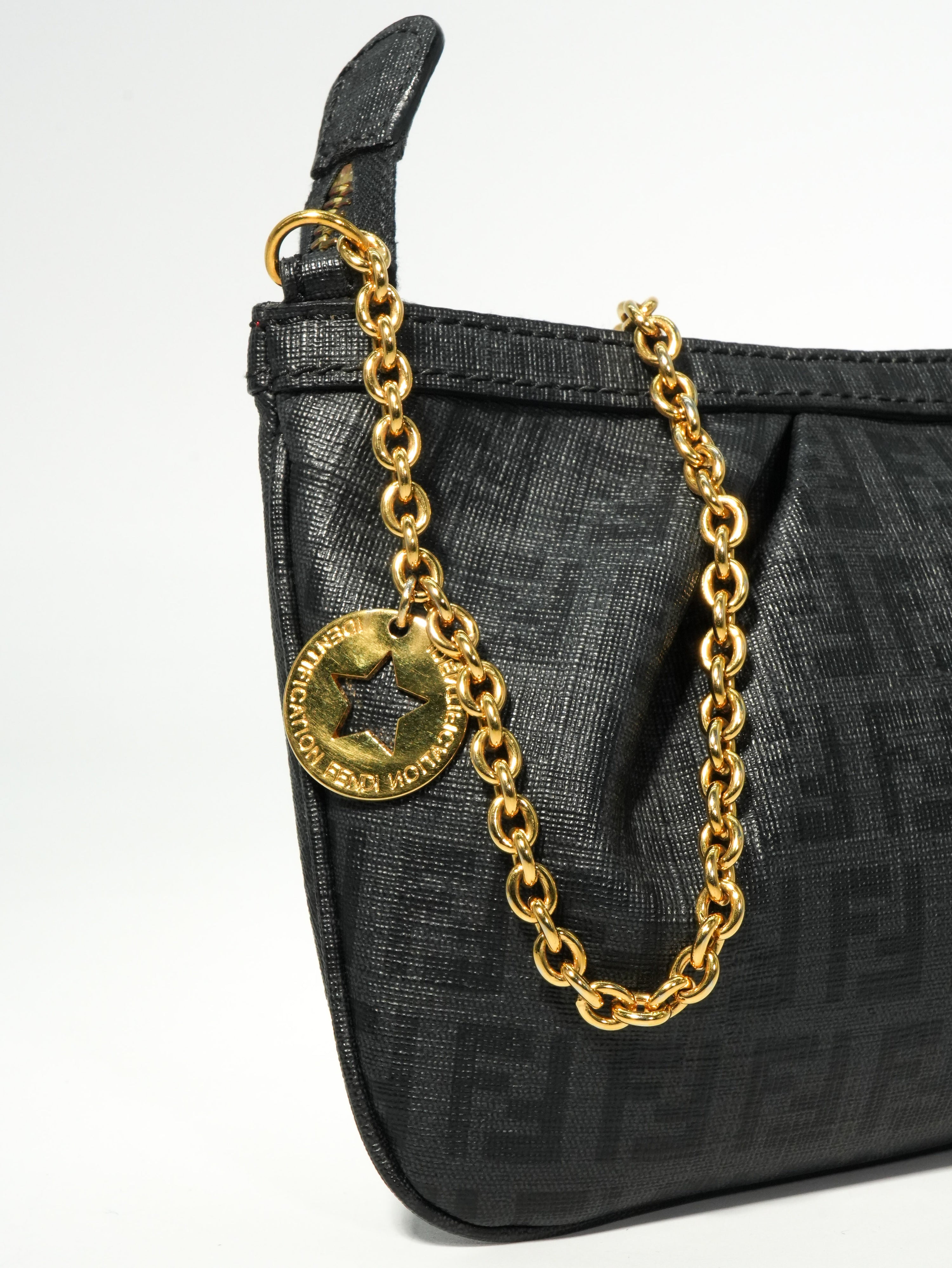 Fendi Pochette Chain FF Logo