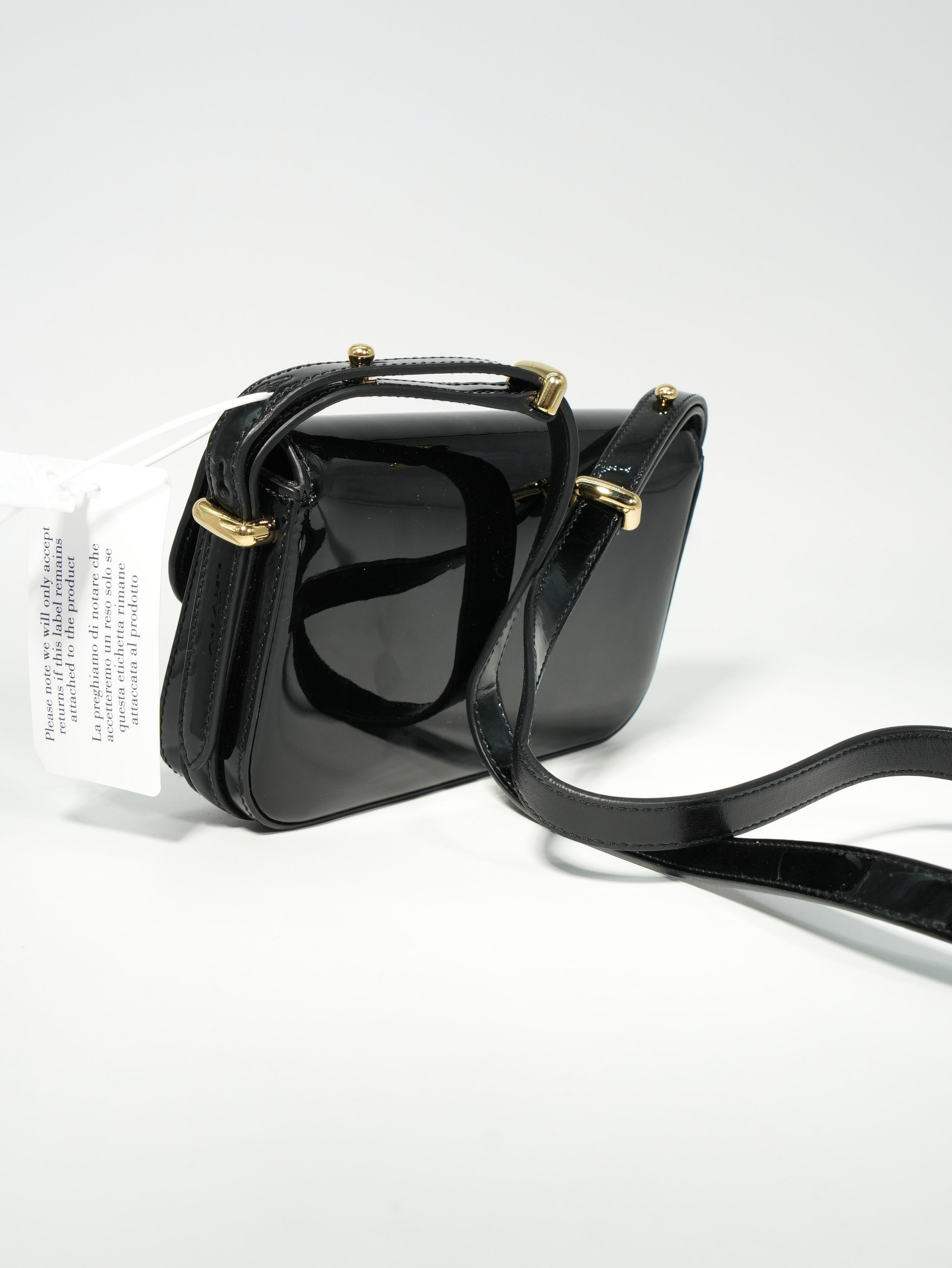 Prada Emblème Small Vernice