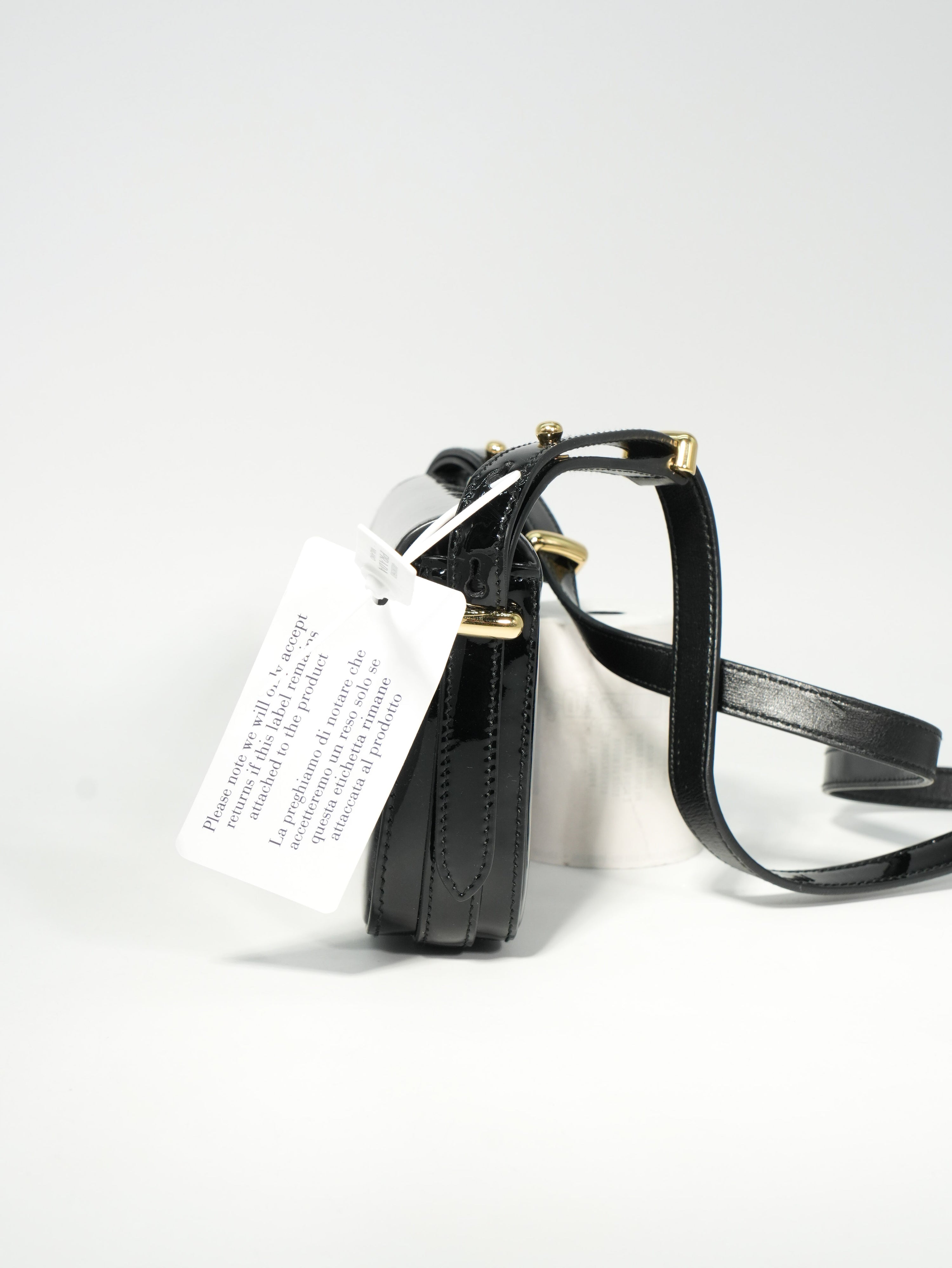 Prada Emblème Small Vernice