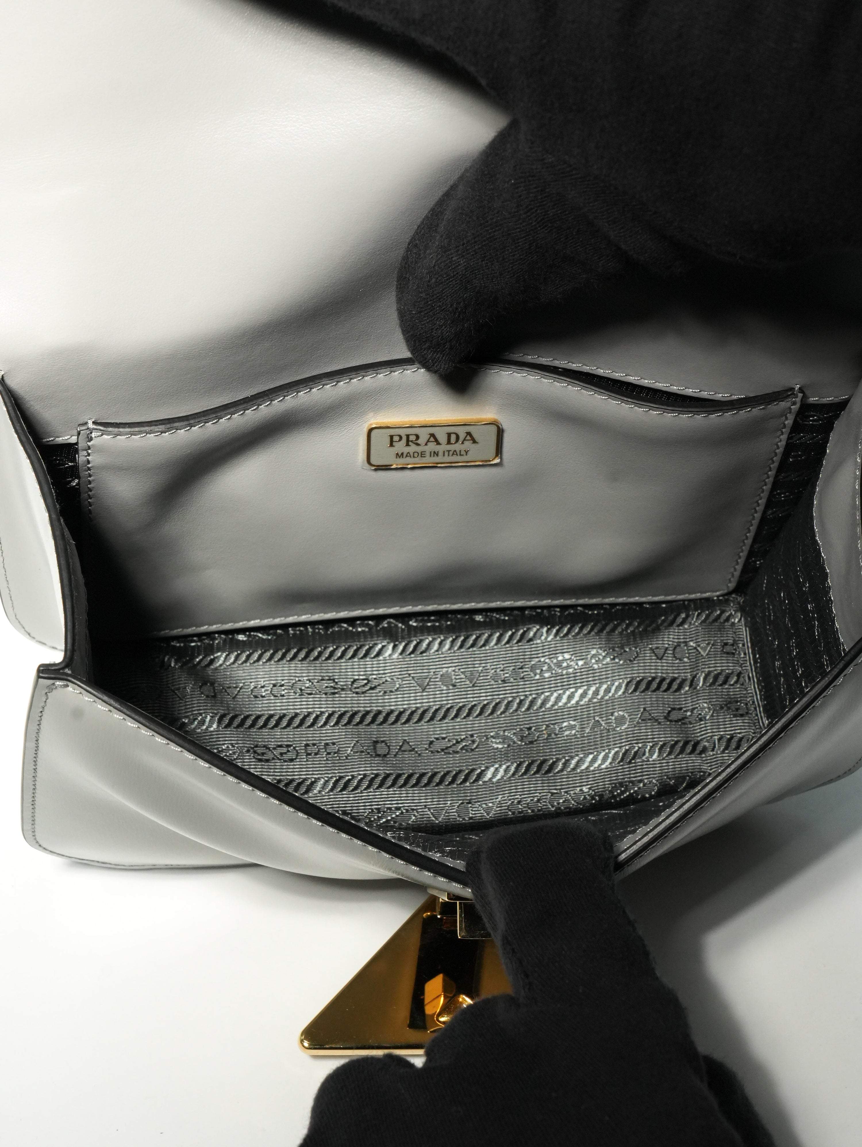 Prada Emblème in Pelle