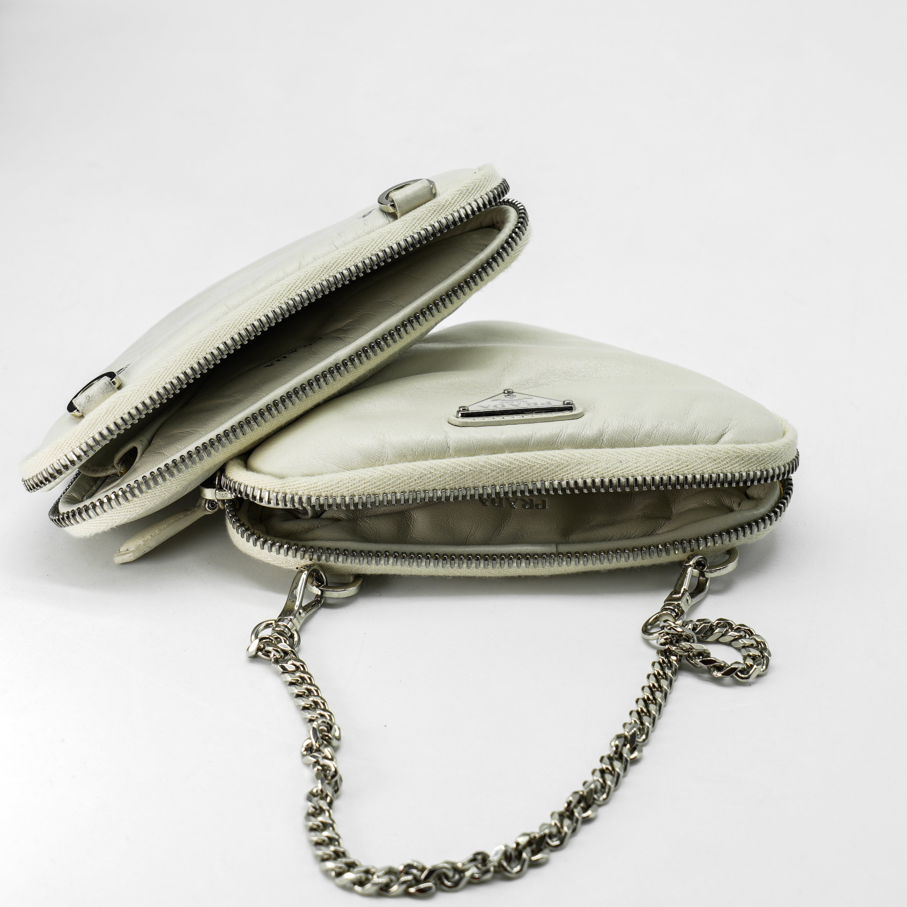 Prada Mini Pouch in Pelle