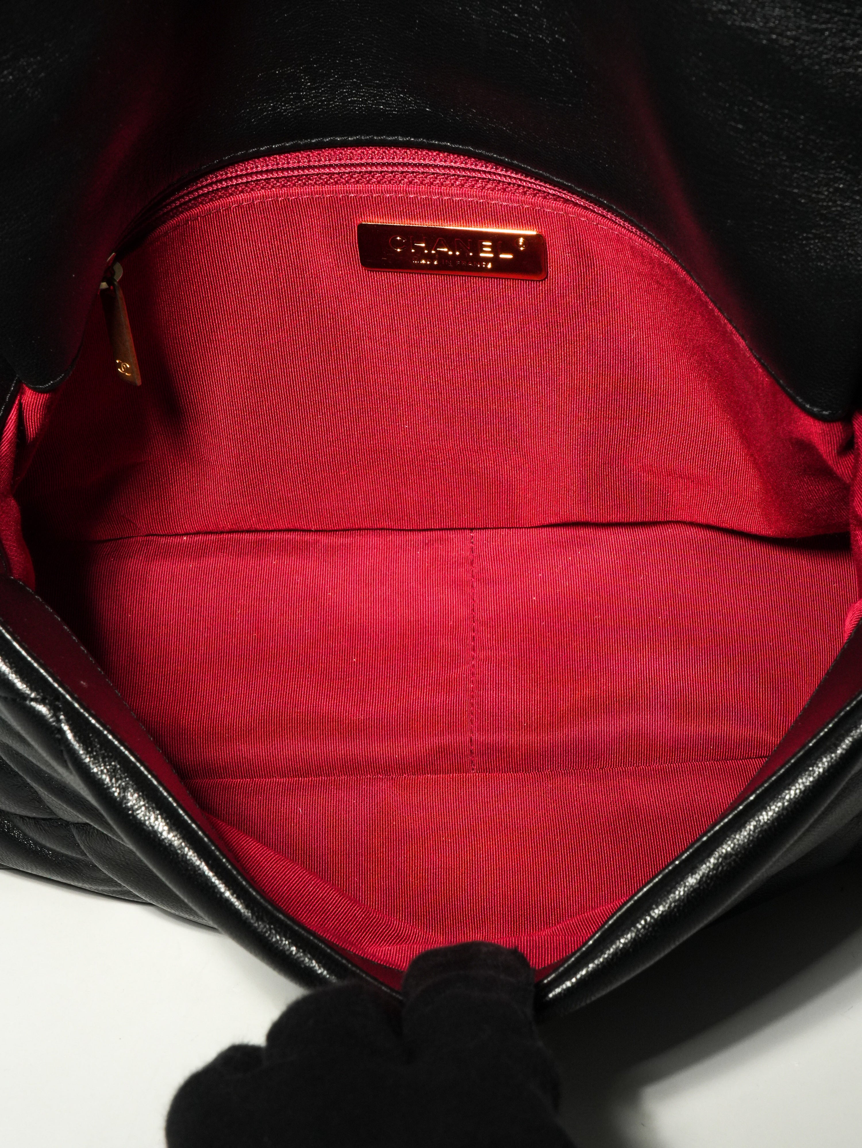 Chanel 19 Large in Pelle d’Agnello