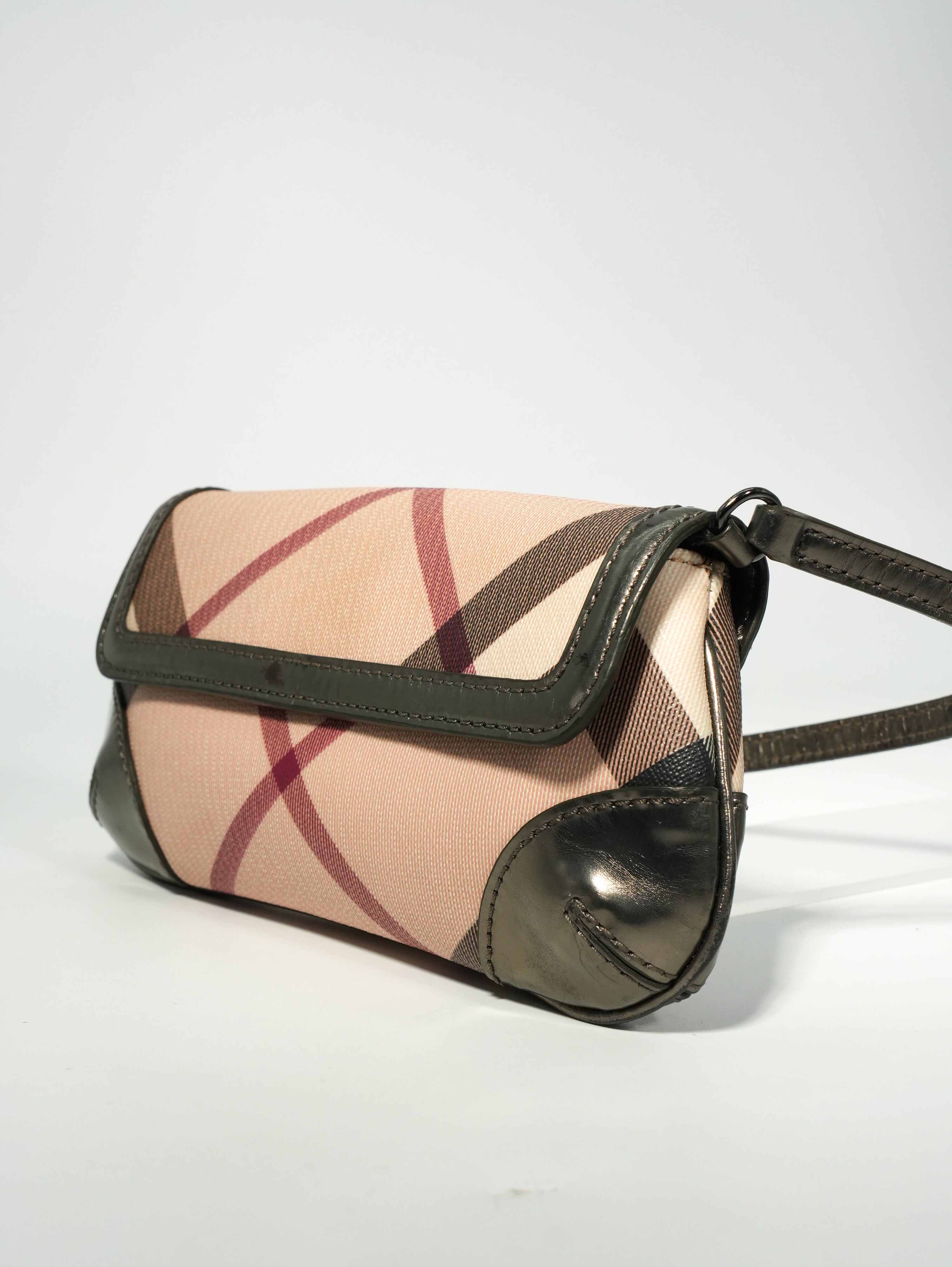 Burberry Pochette a Spalla Check