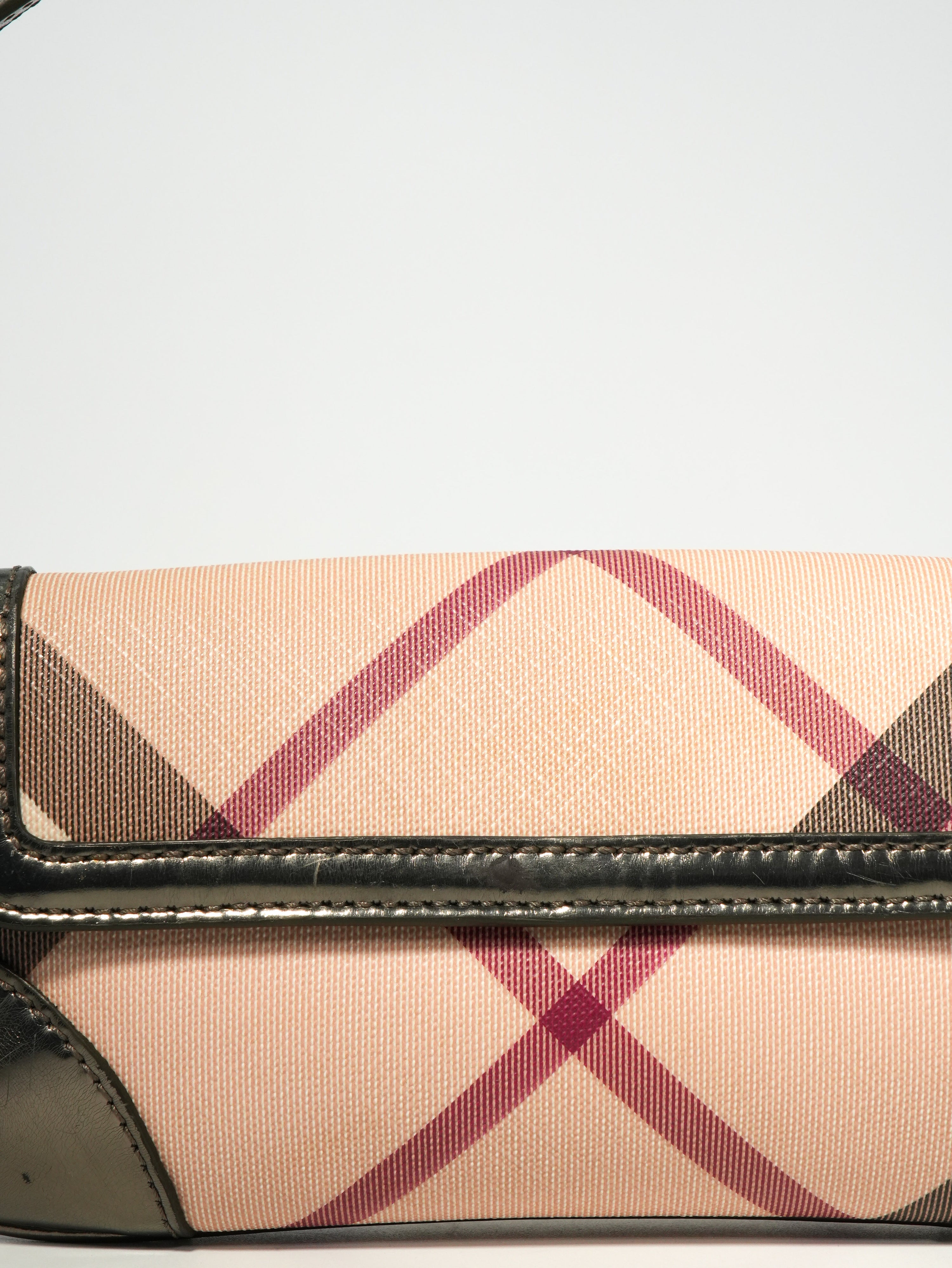 Burberry Pochette a Spalla Check