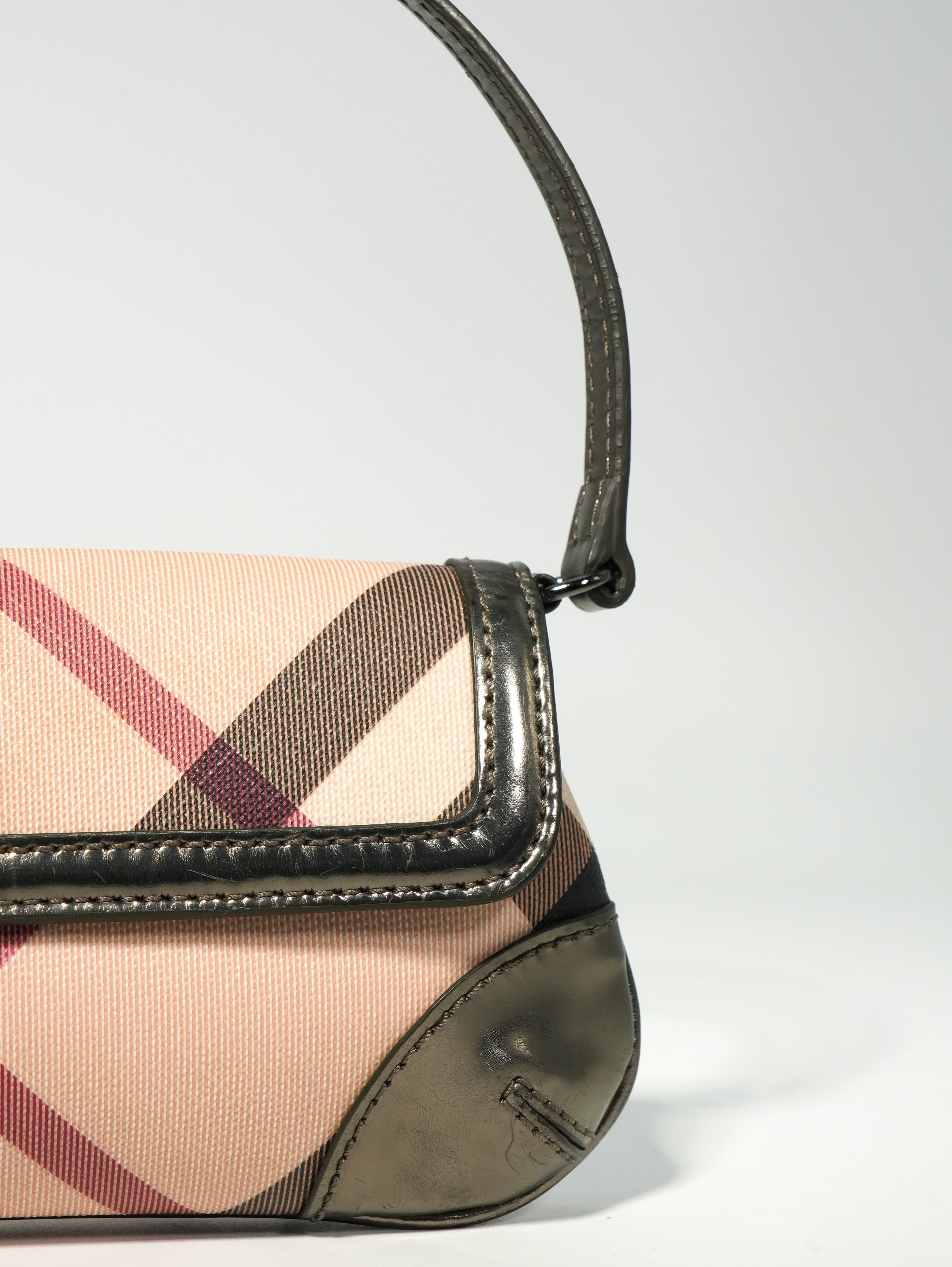 Burberry Pochette a Spalla Check