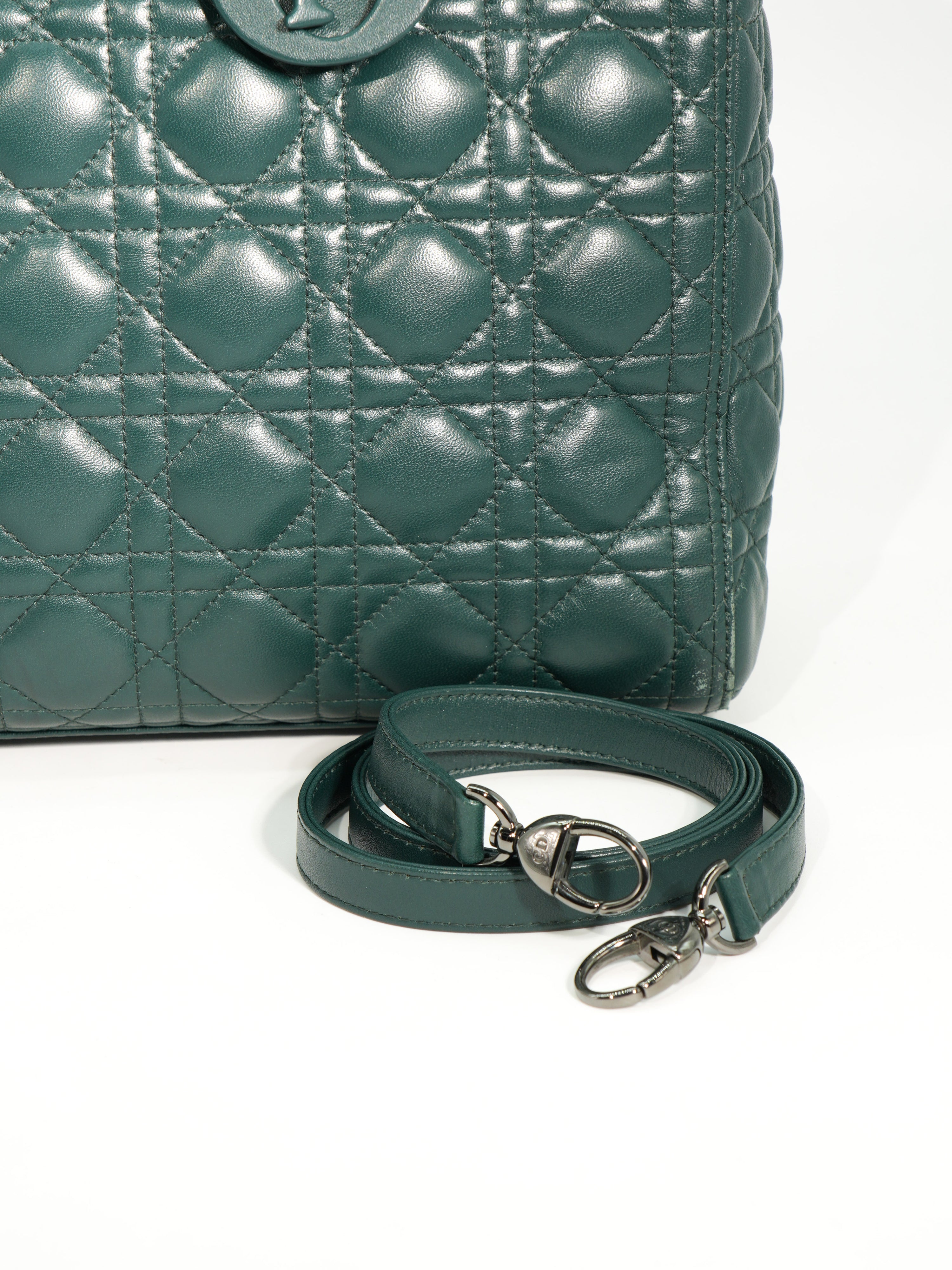 Lady Dior Large in Pelle