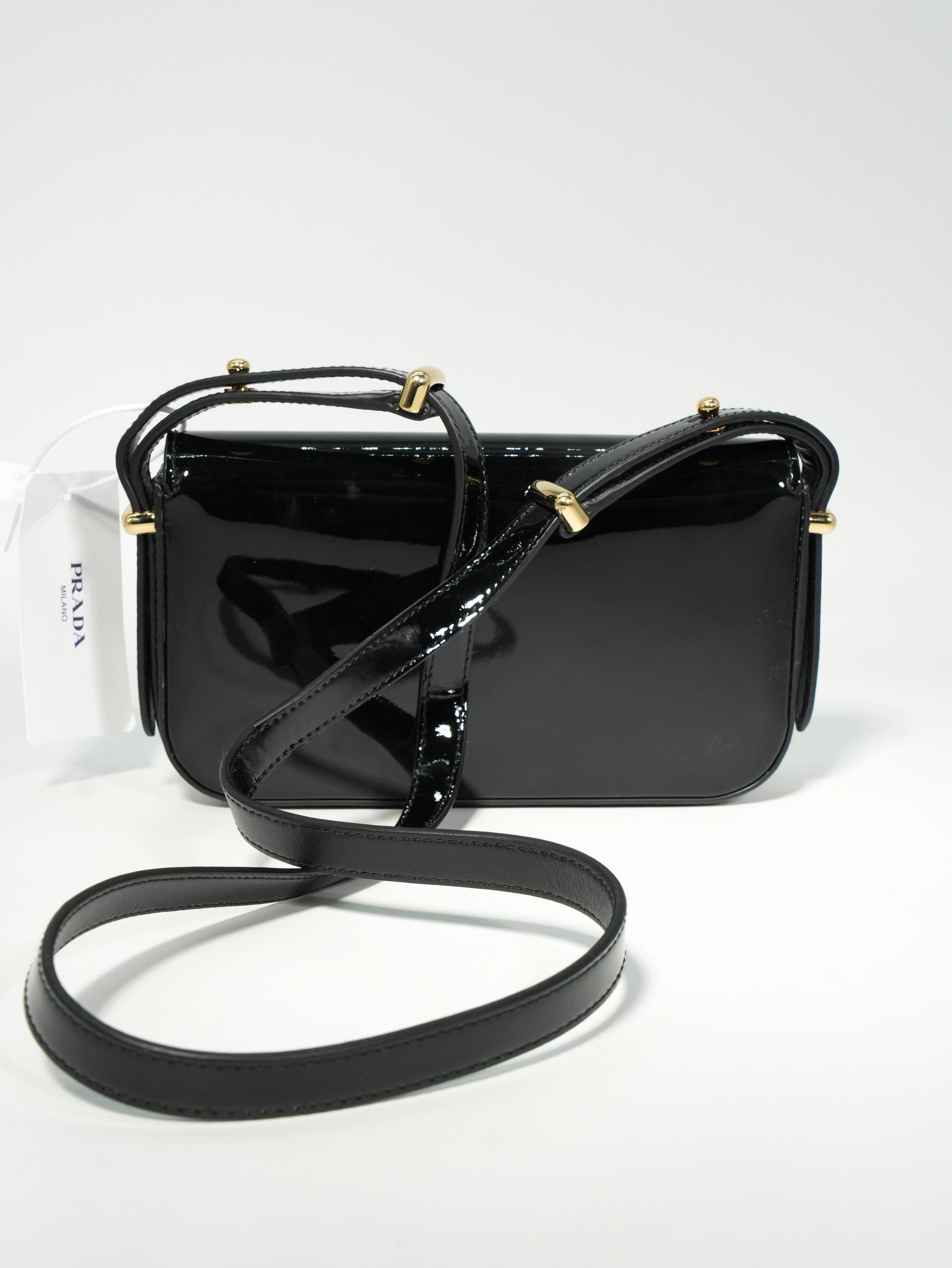 Prada Emblème Small Vernice