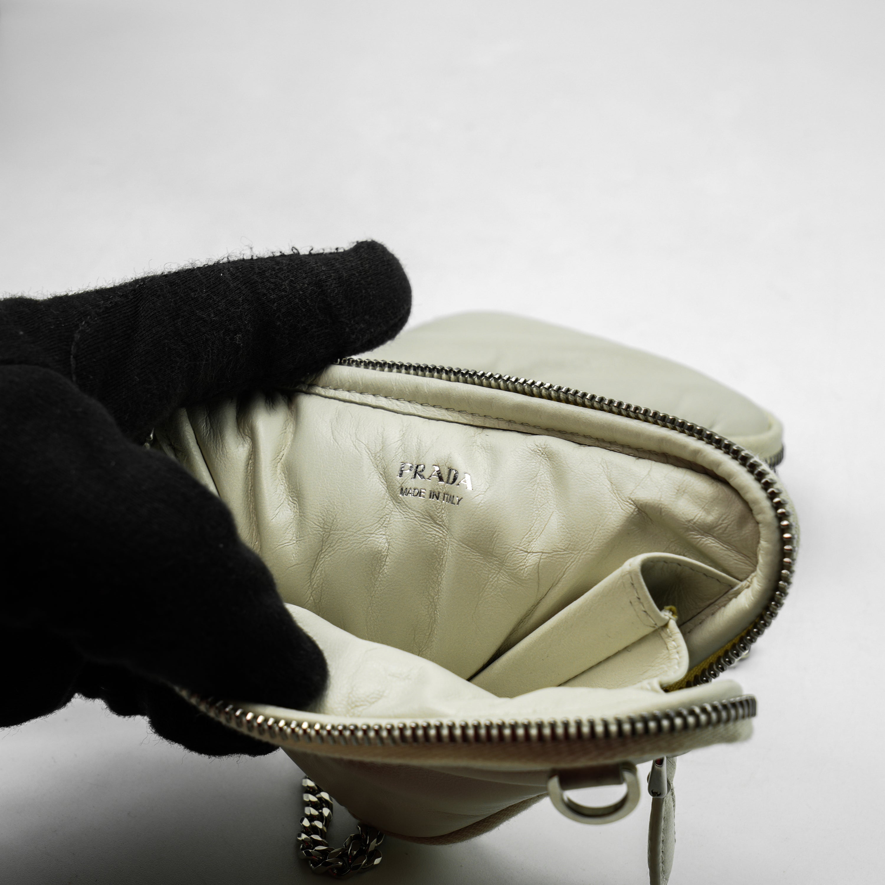 Prada Mini Pouch in Pelle