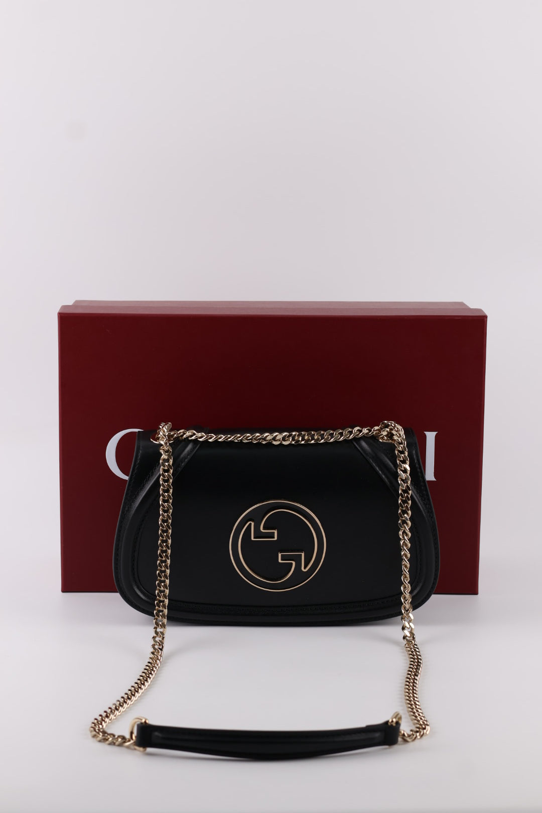 Gucci Blondie Media in Pelle