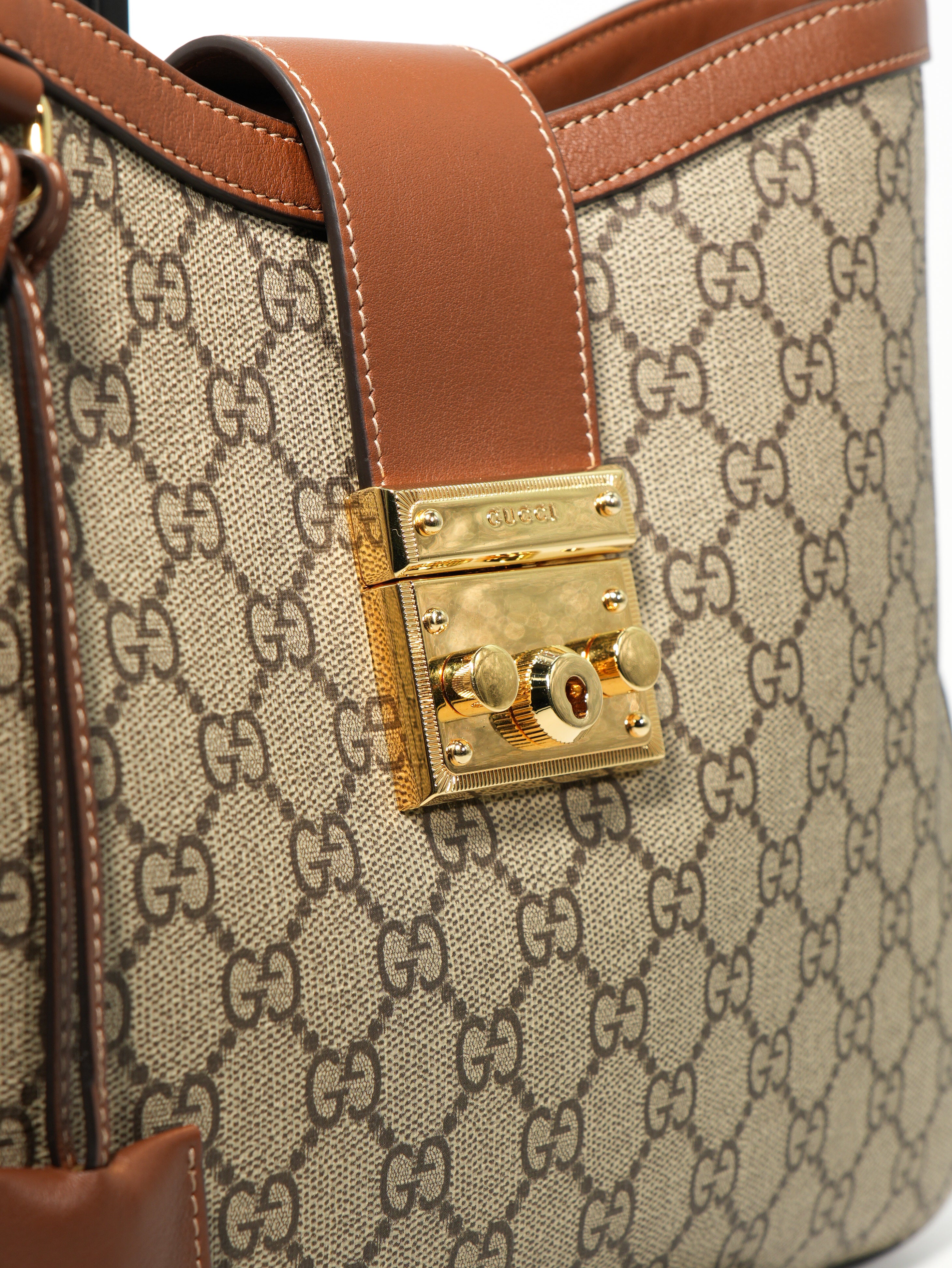 Gucci Padlock a Spalla GG Supreme