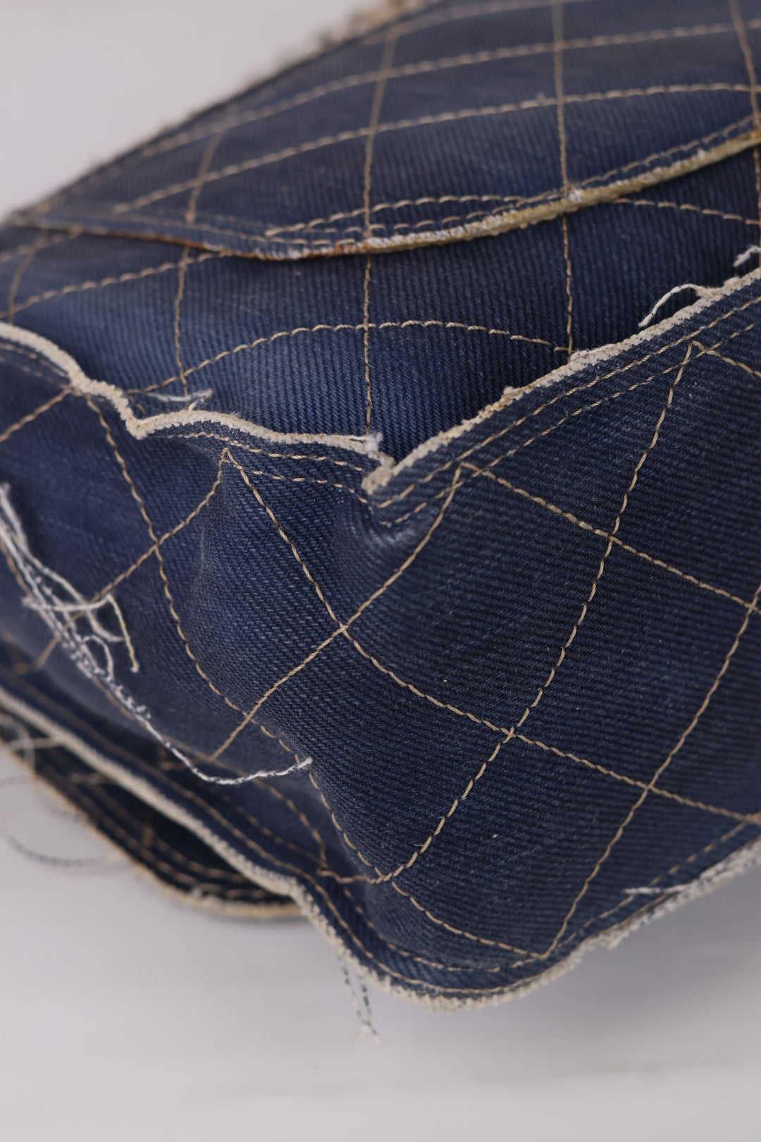 Chanel Timeless Pom Pom Denim Paris-Dubai