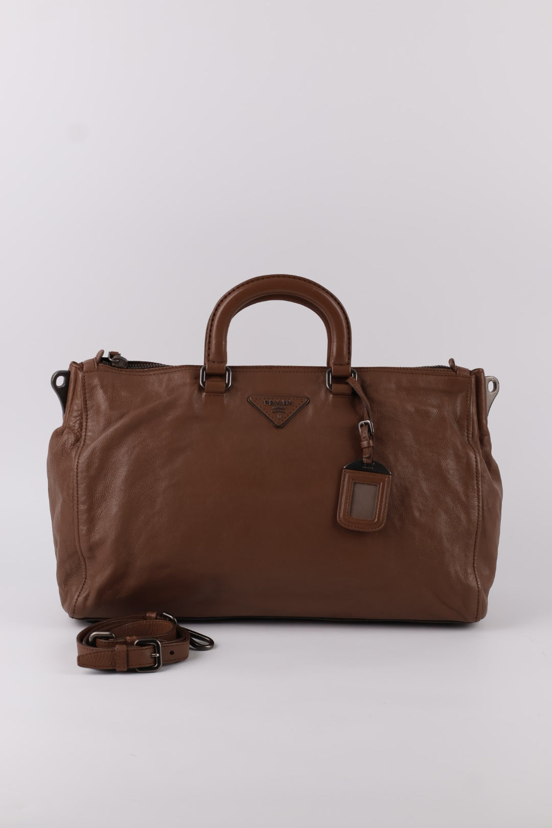 Prada Boston in Pelle