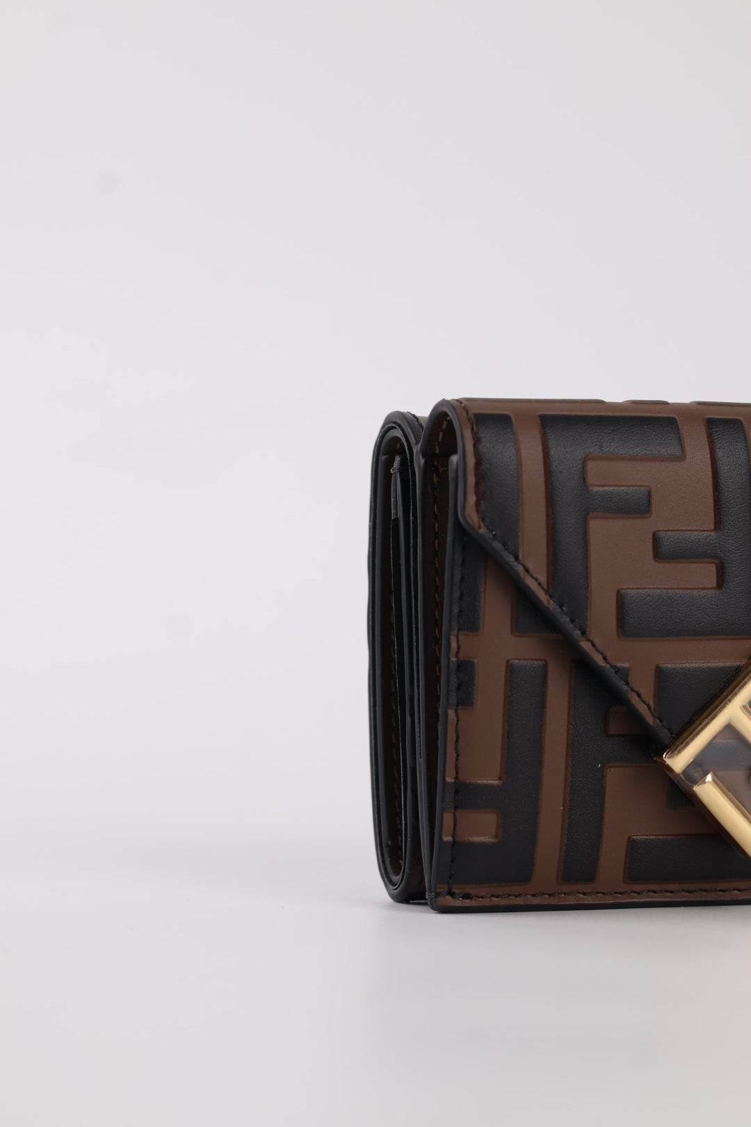 Fendi Portafoglio Compatto FF Diamonds