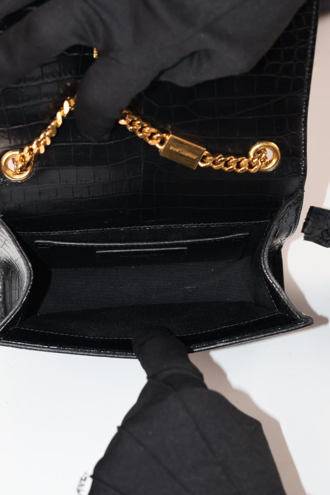 Saint Laurent Mini Kate Cocco