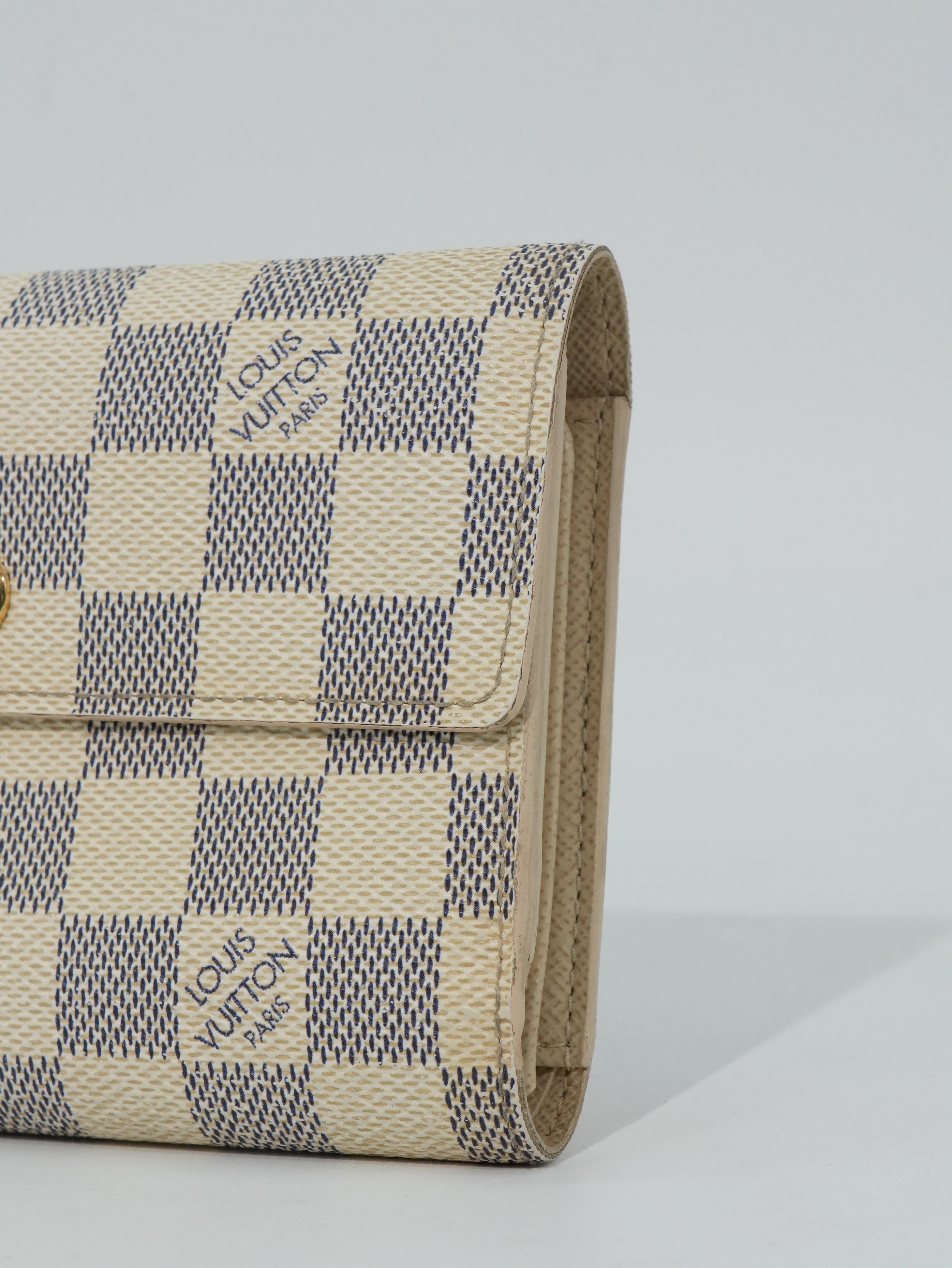 Louis Vuitton Portafoglio Alexandra Damier Azur