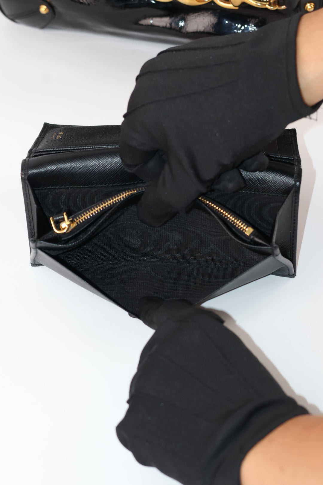 Prada Portafoglio Grande Saffiano