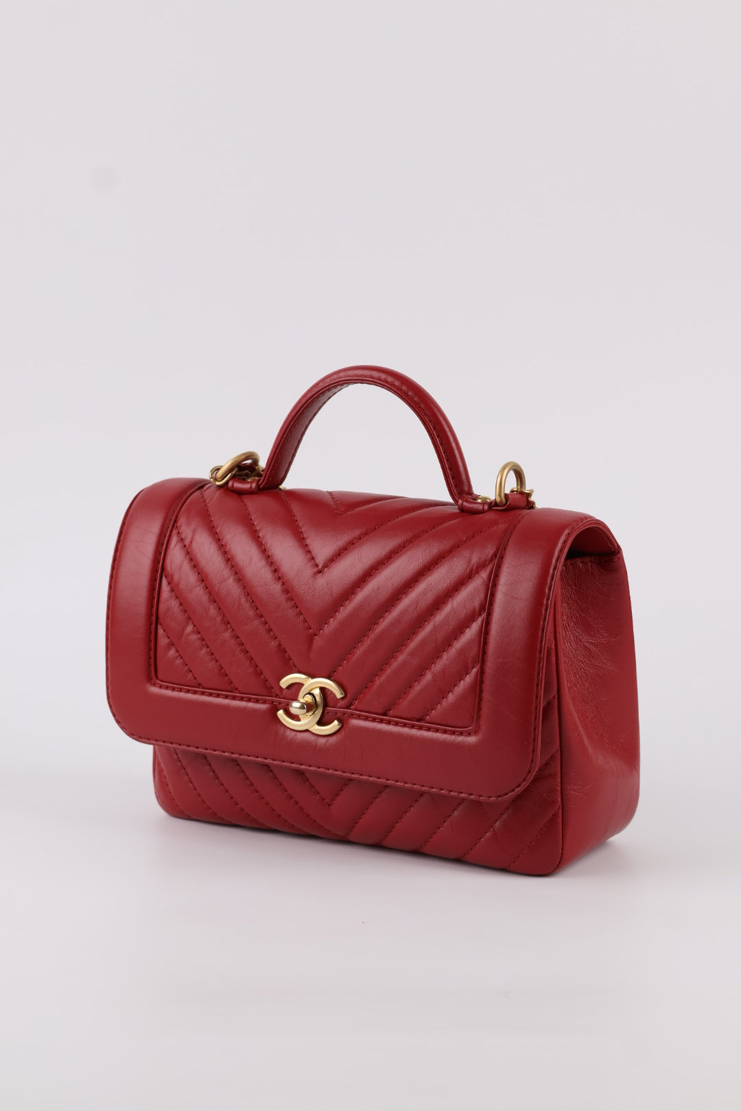 Chanel Classic Top Handle Matelassé
