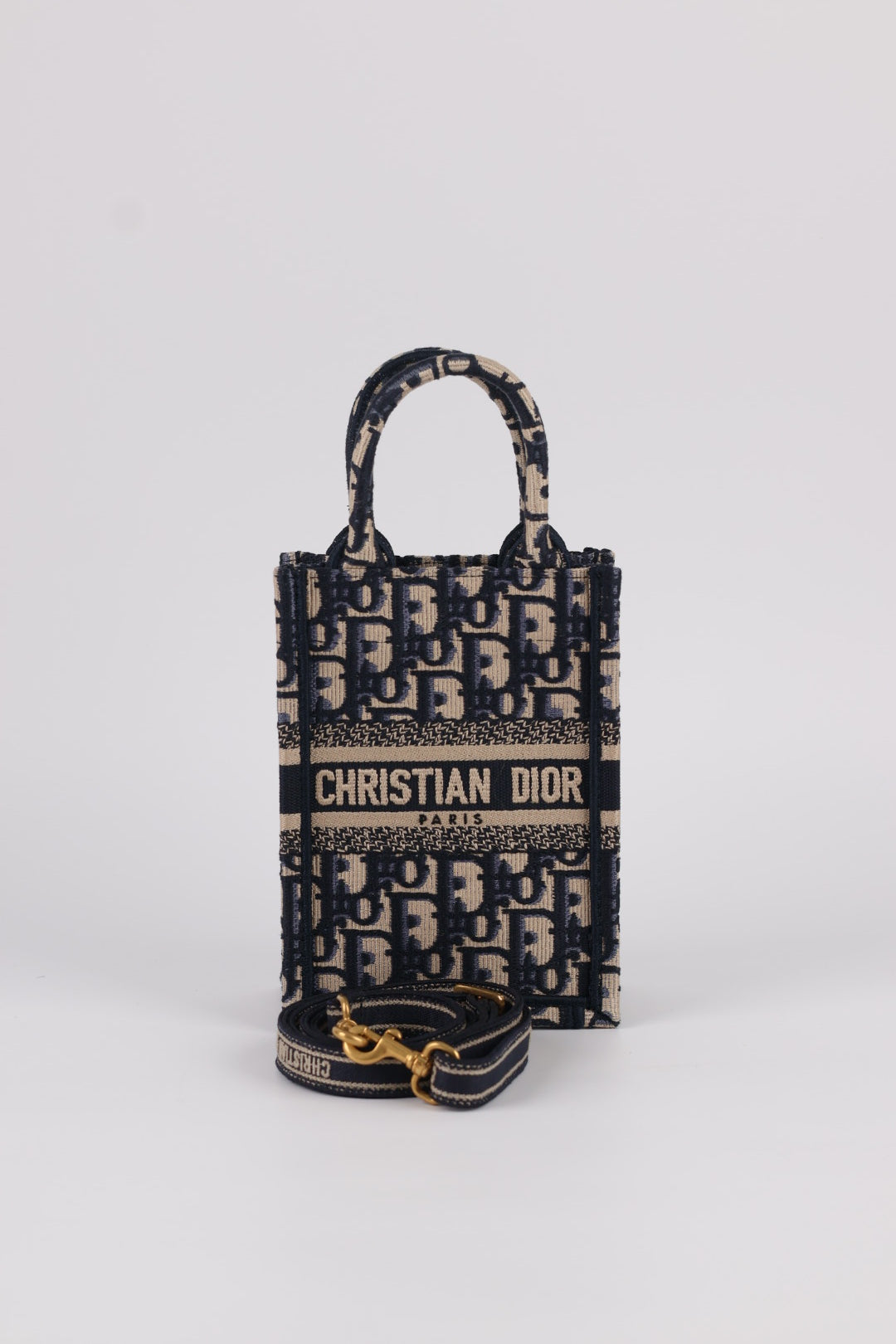 Dior Mini Book Tote Jacquard Oblique