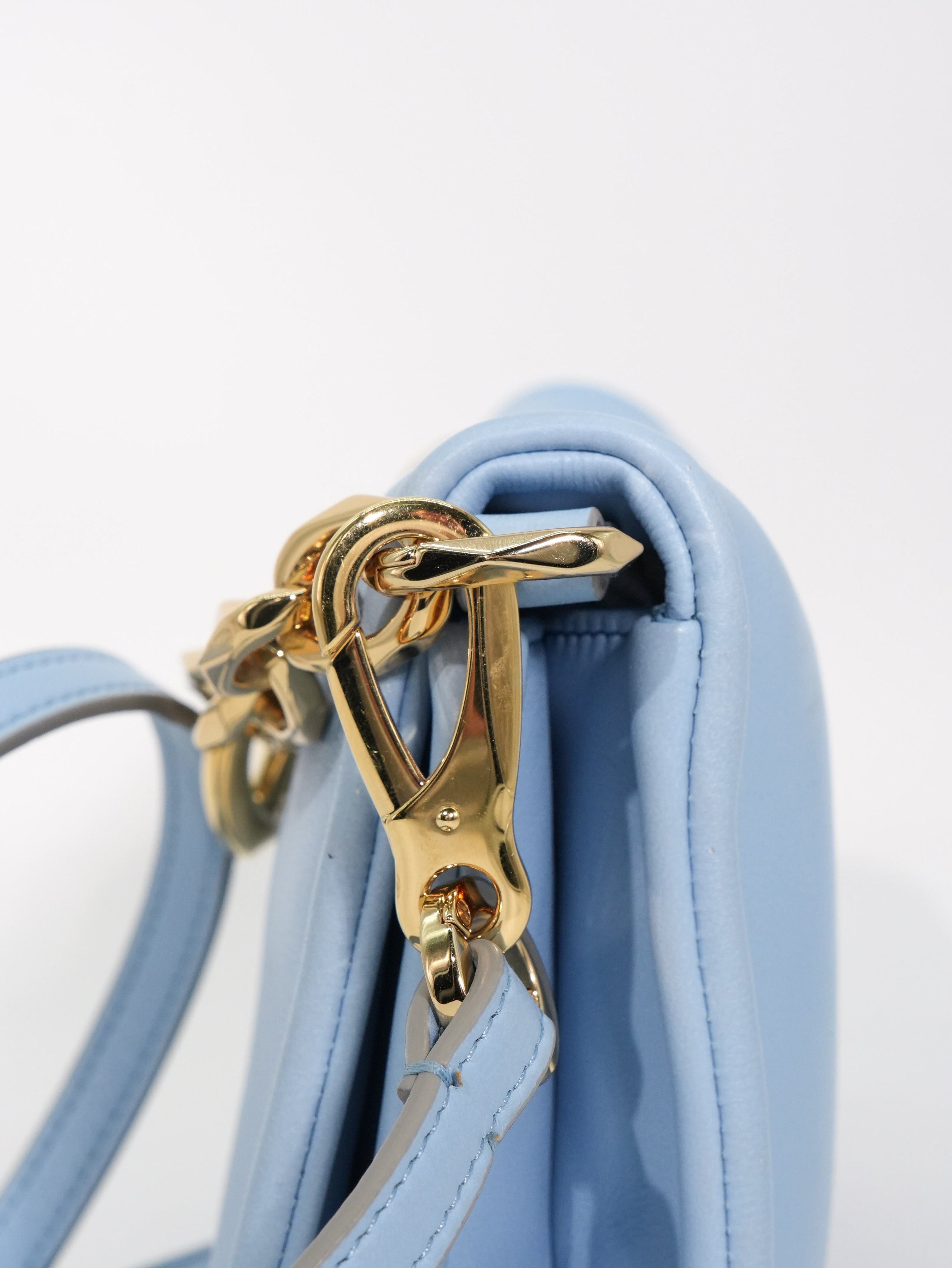 Valentino Pochette V Logo Chain