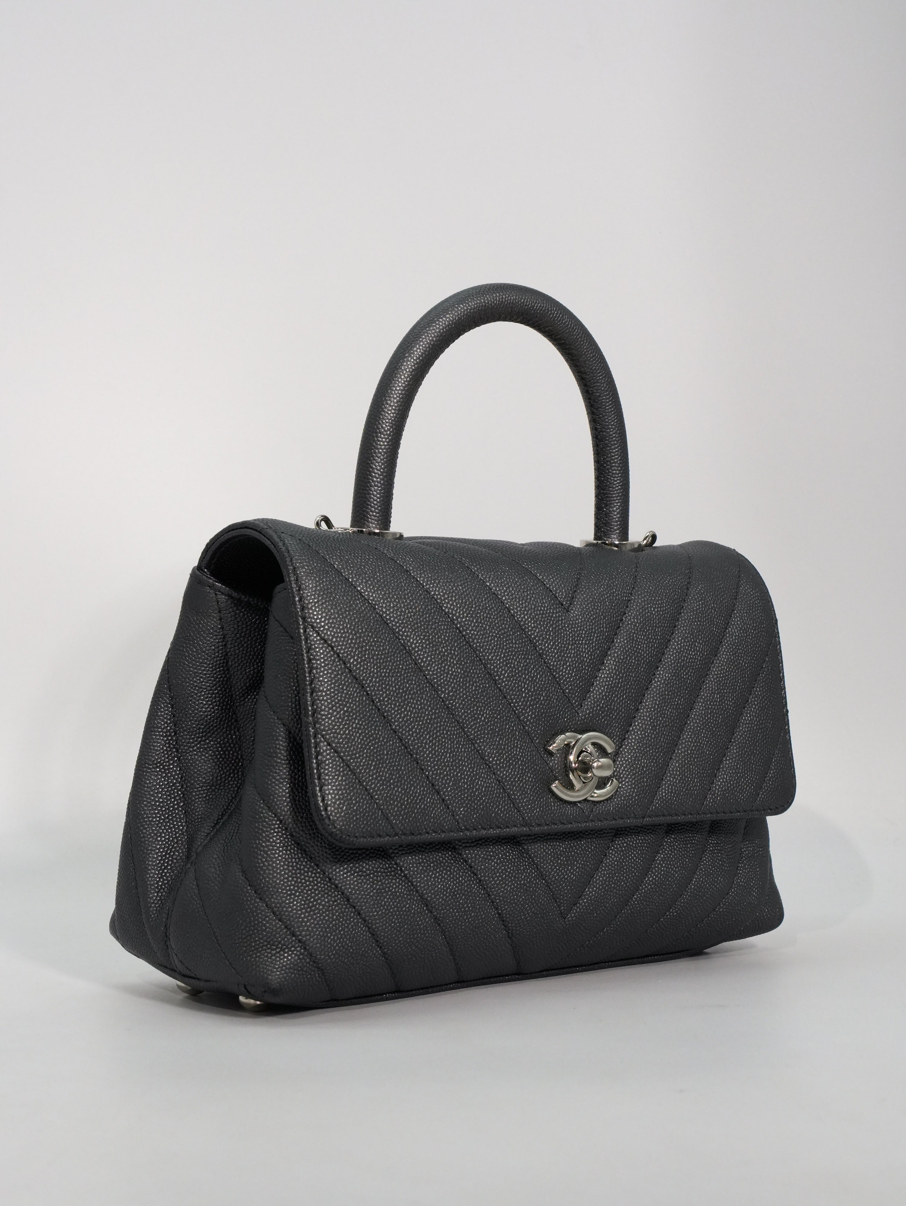 Chanel Coco Handle Caviar