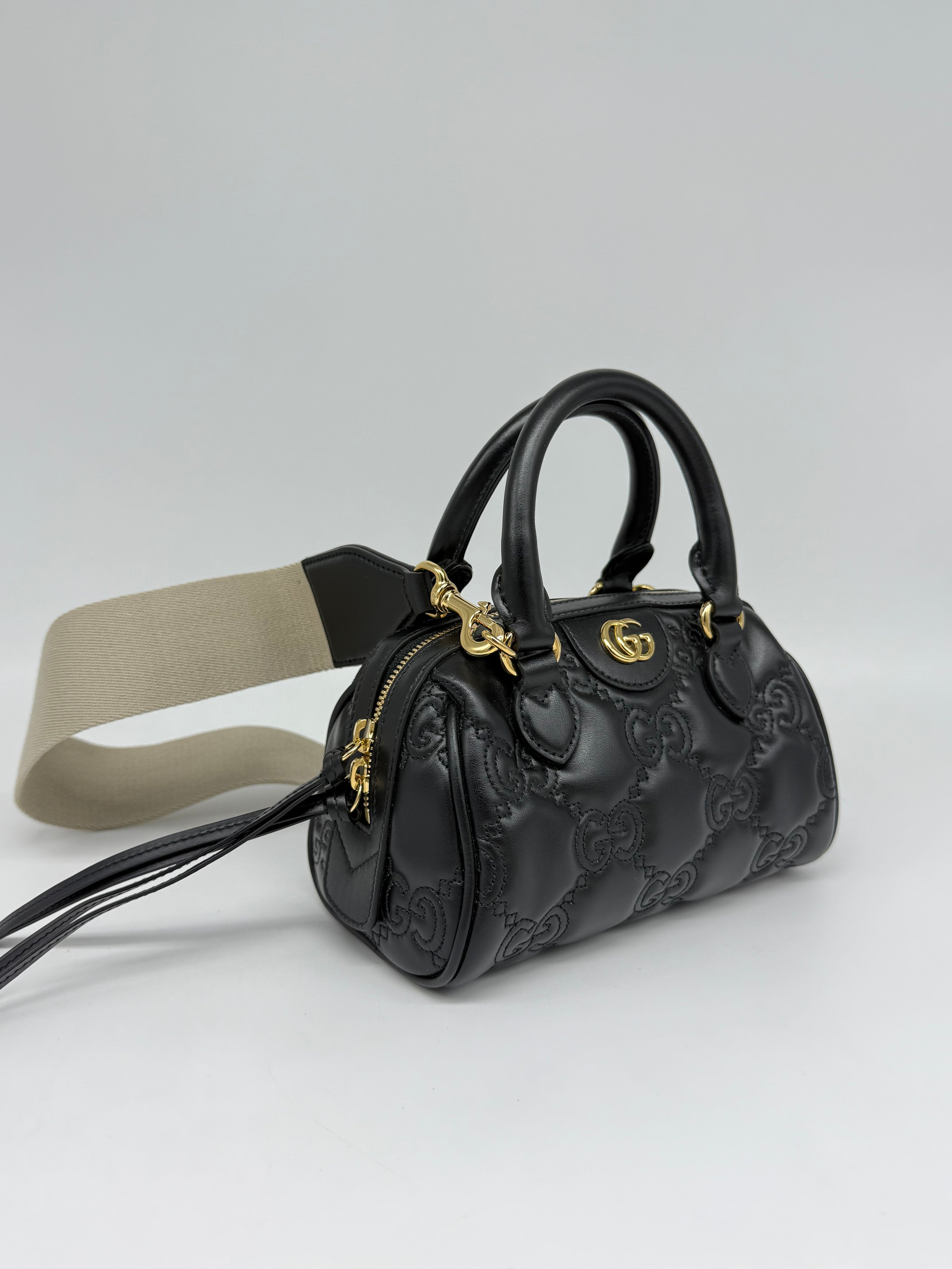 Gucci Mini Bauletto GG Matelassé