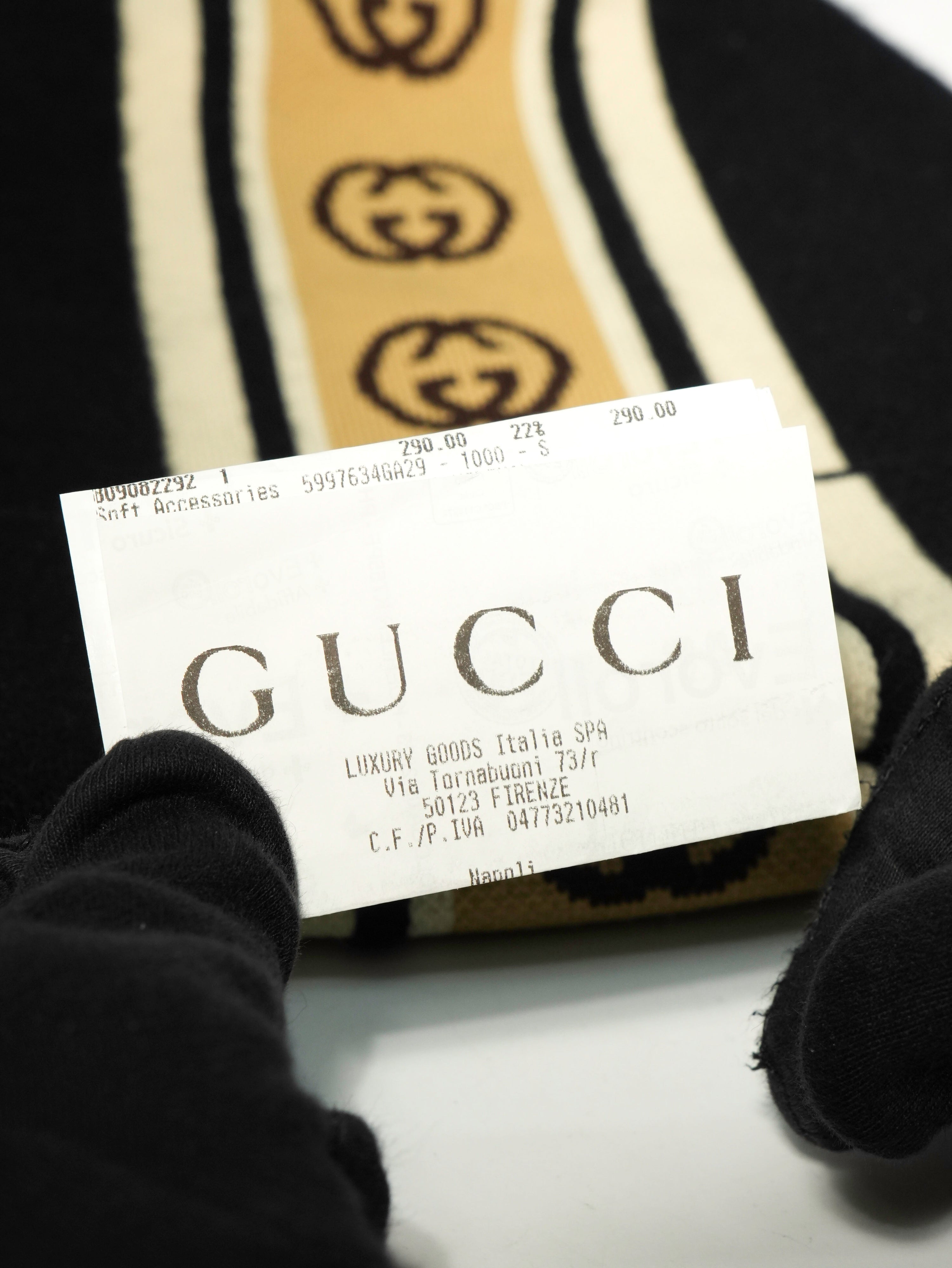 Gucci Cappello GG in Lana