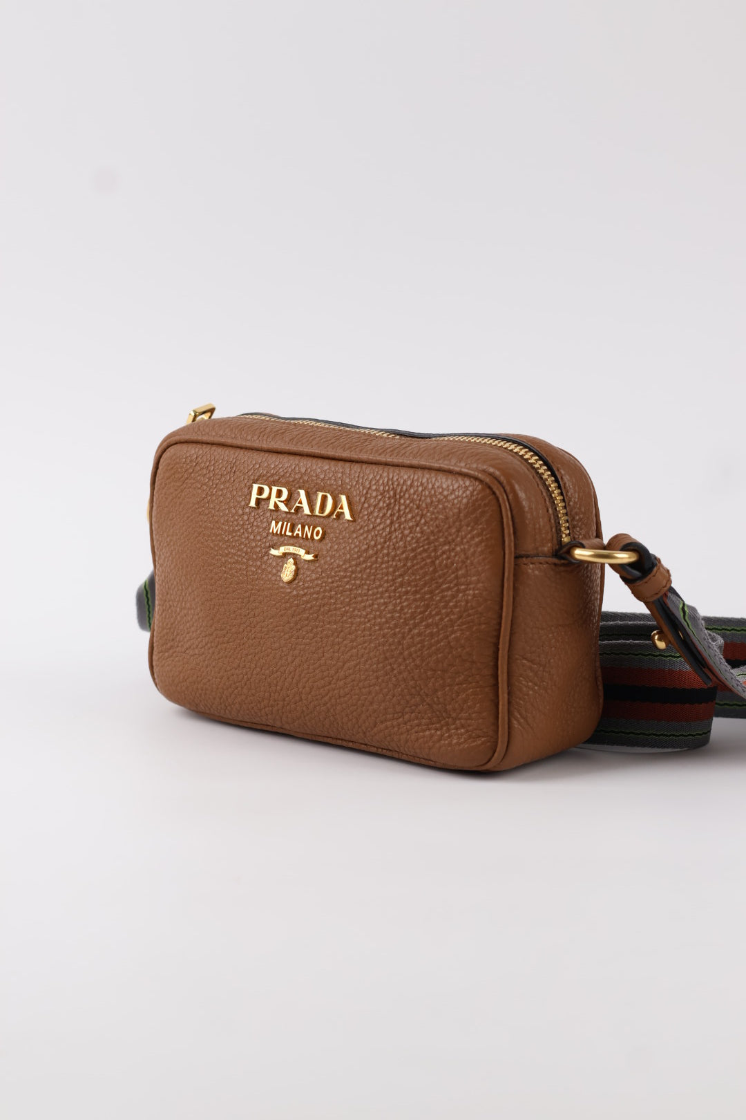 Prada Mini Camera Bag in Pelle