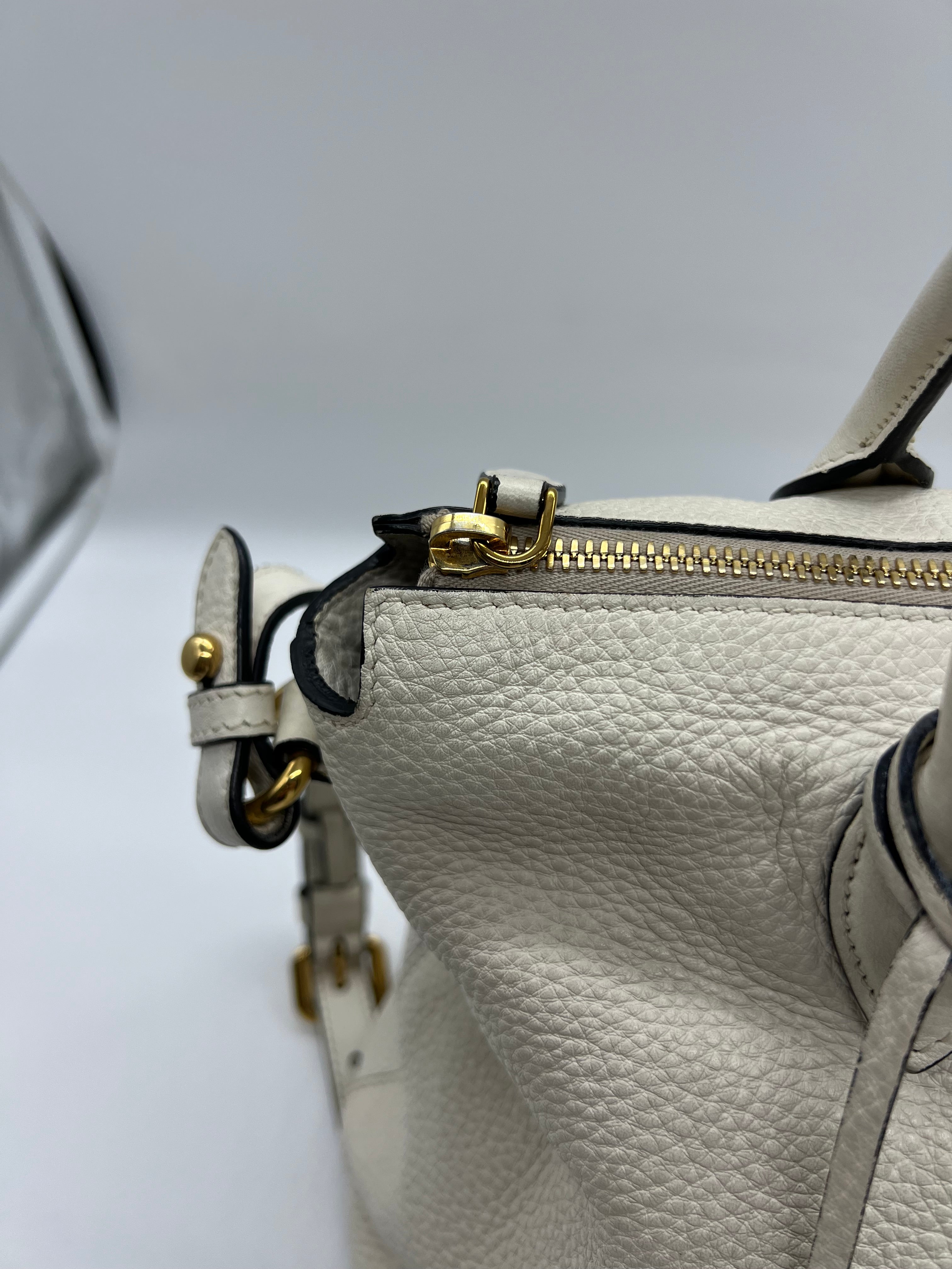 Sac fourre-tout en cuir Prada