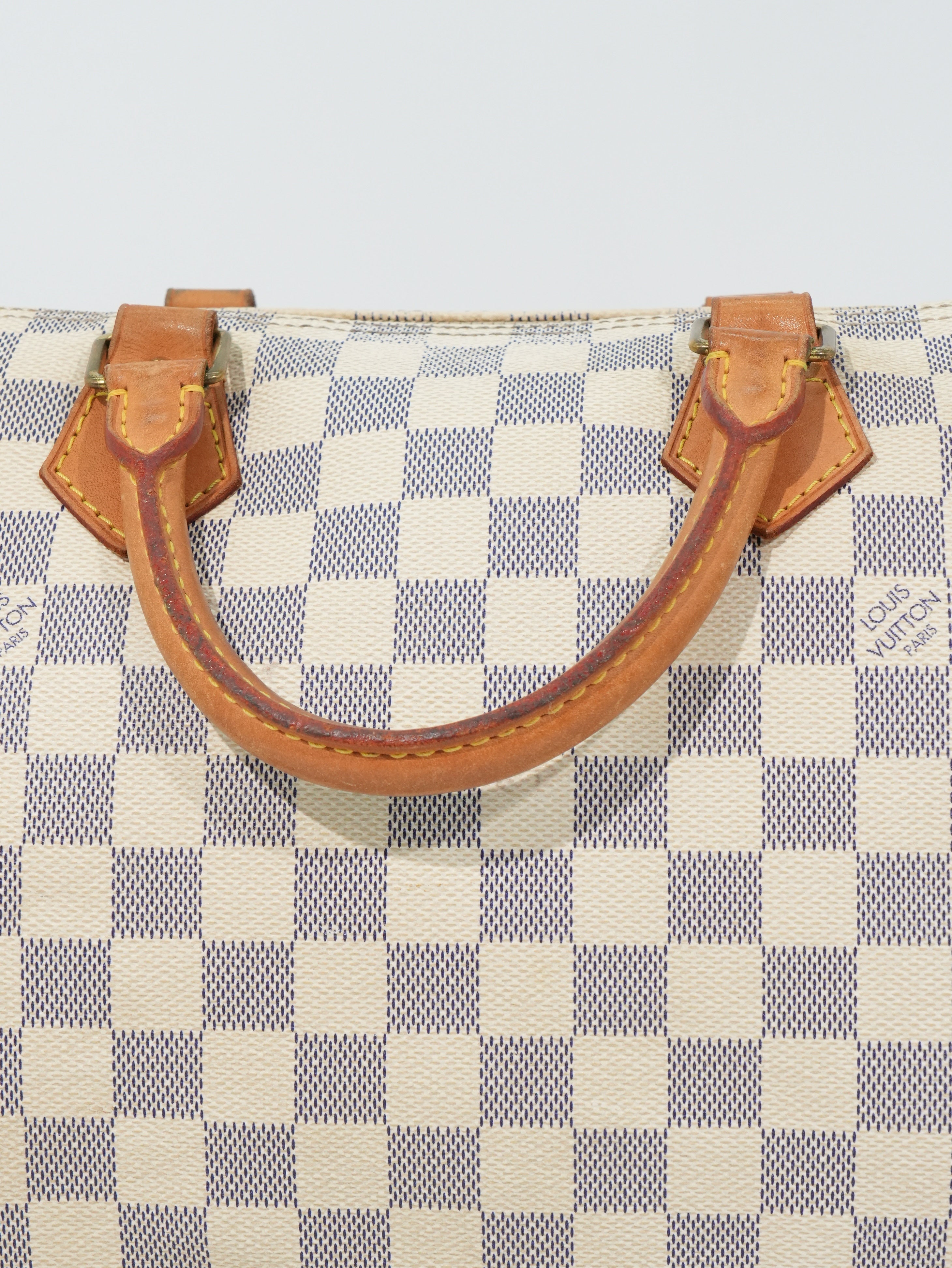 Louis Vuitton Speedy 30 Damier Azur