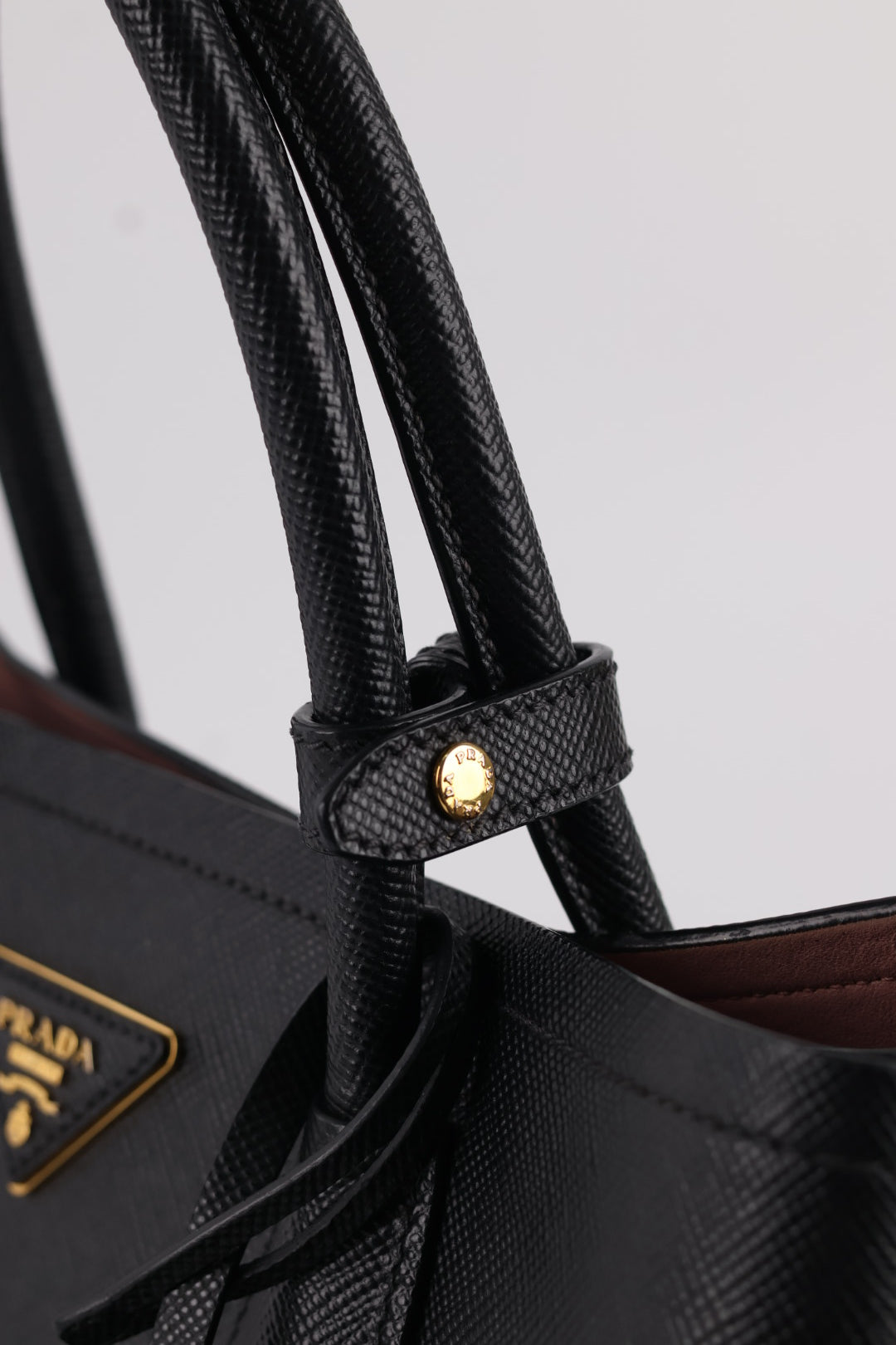 Prada Double Media Saffiano