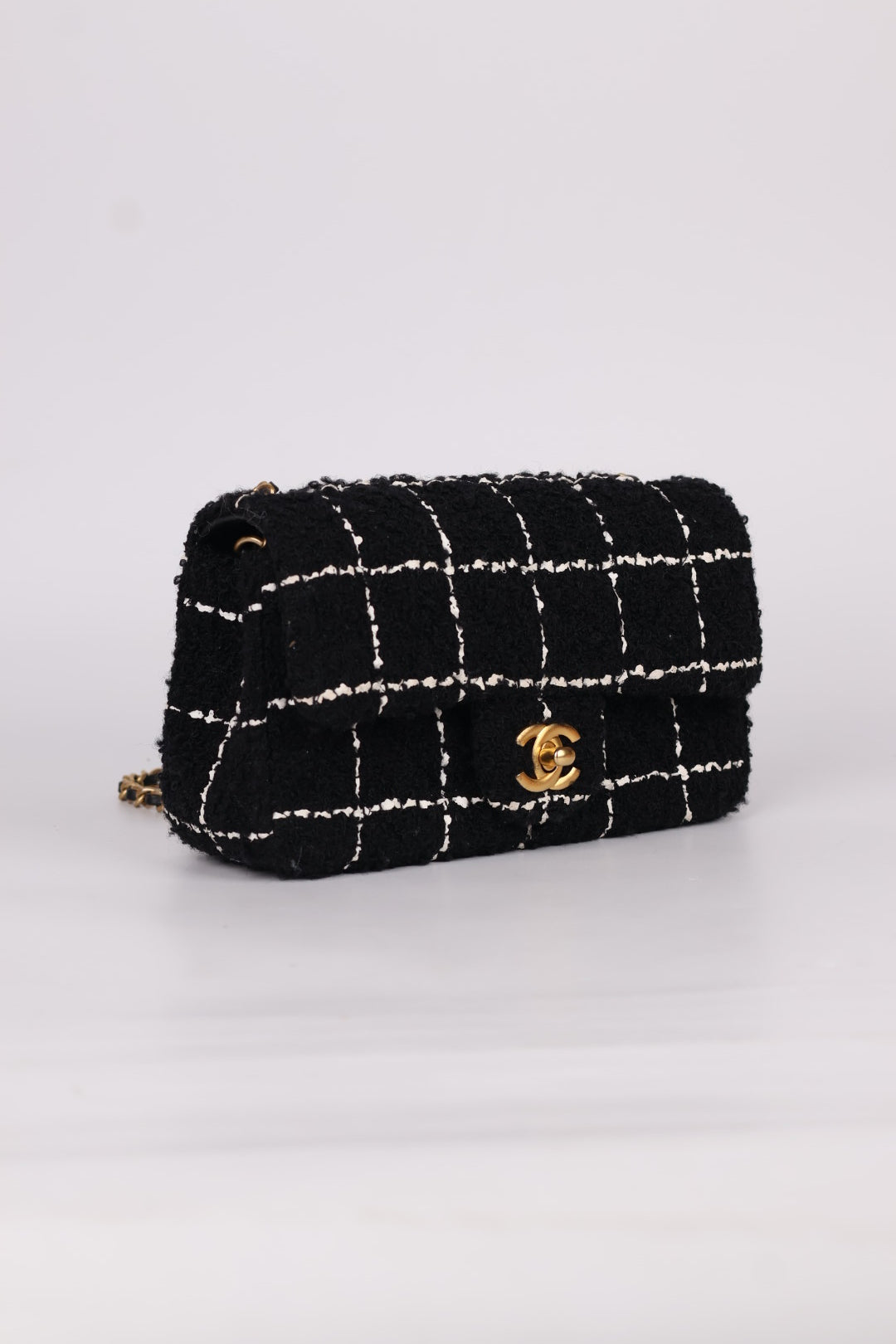 Chanel Mini Rectangular Tweed Sfera
