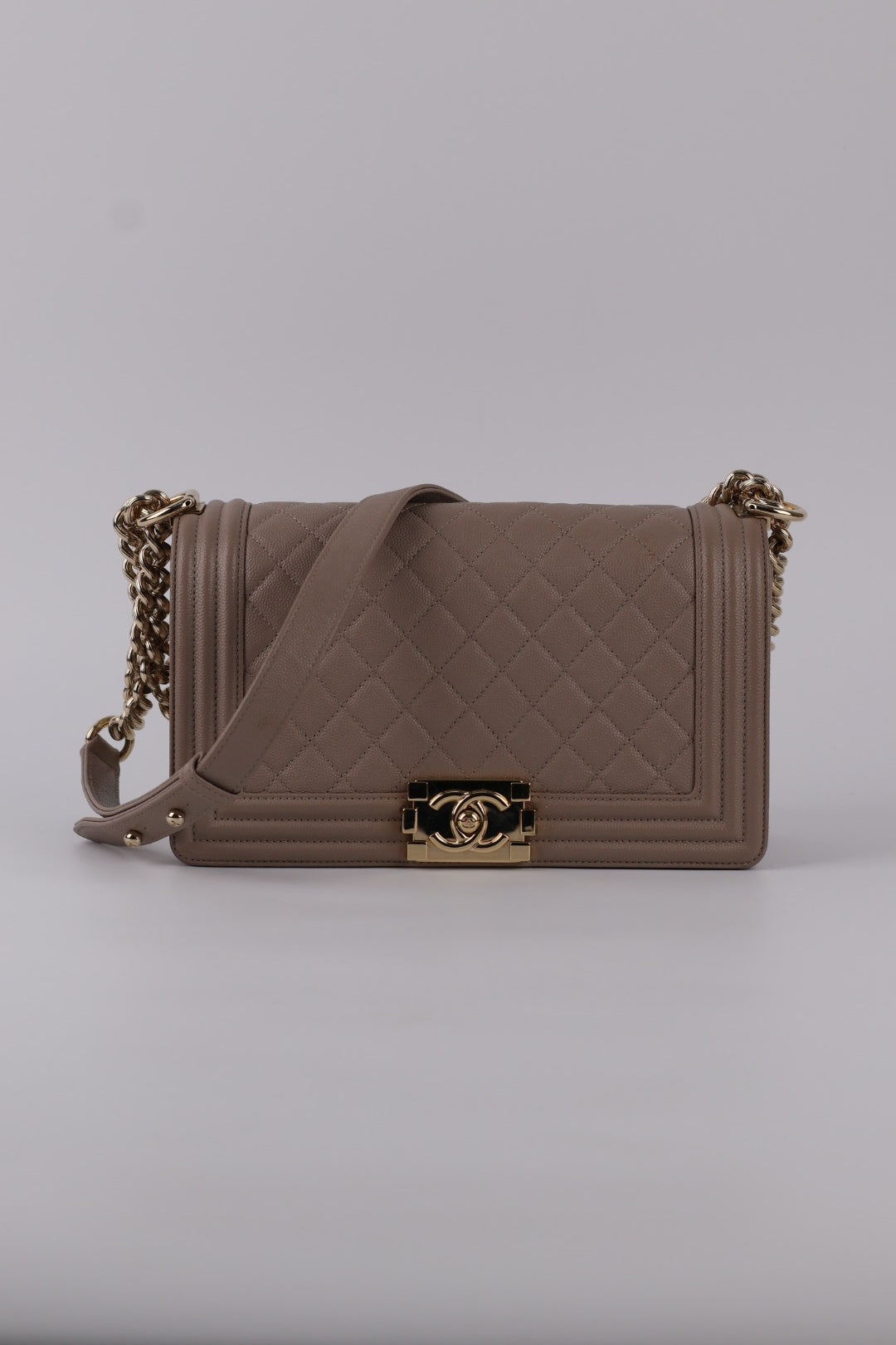 Chanel Boy Media Caviar