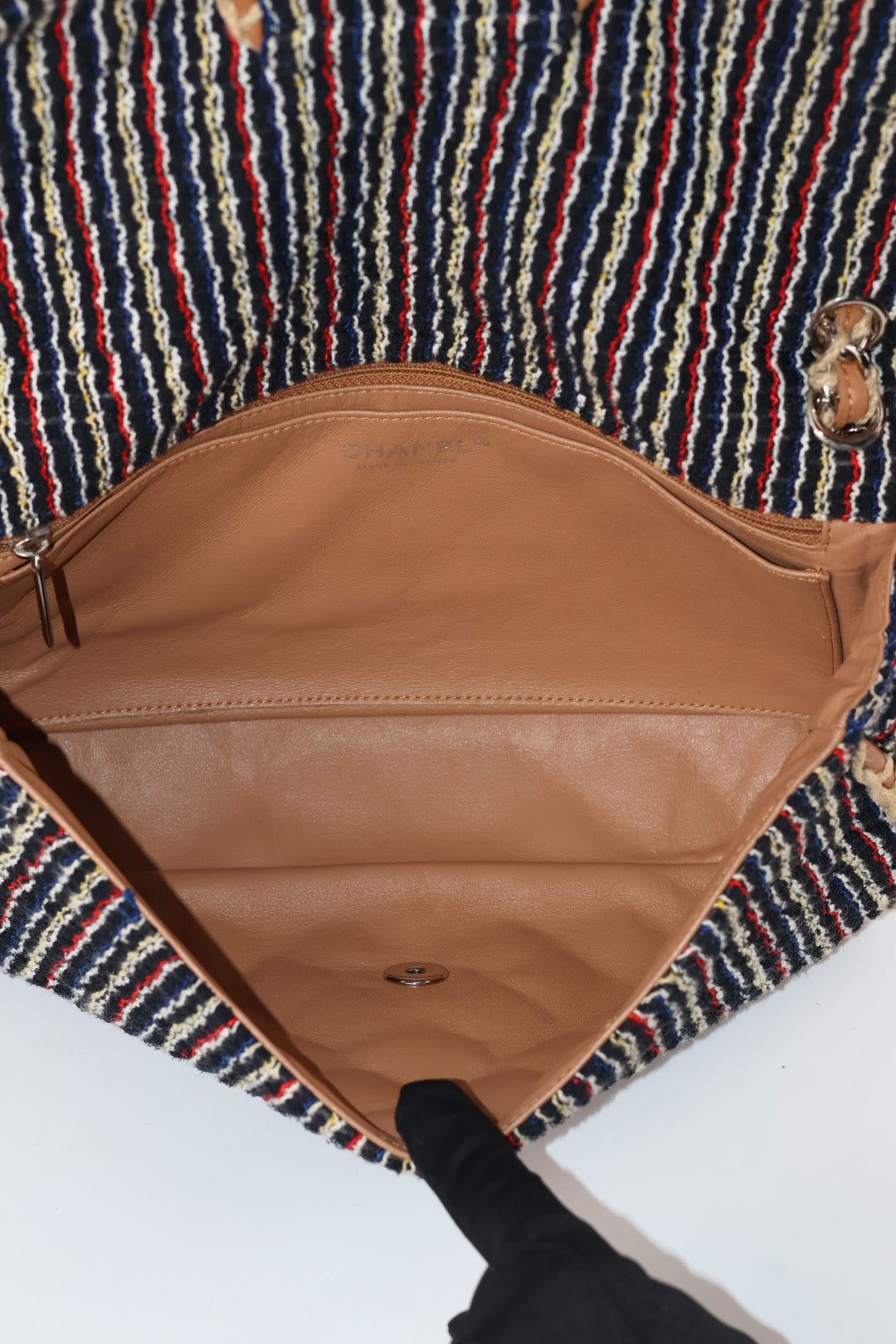 Chanel Classic Flap Tweed a Spalla