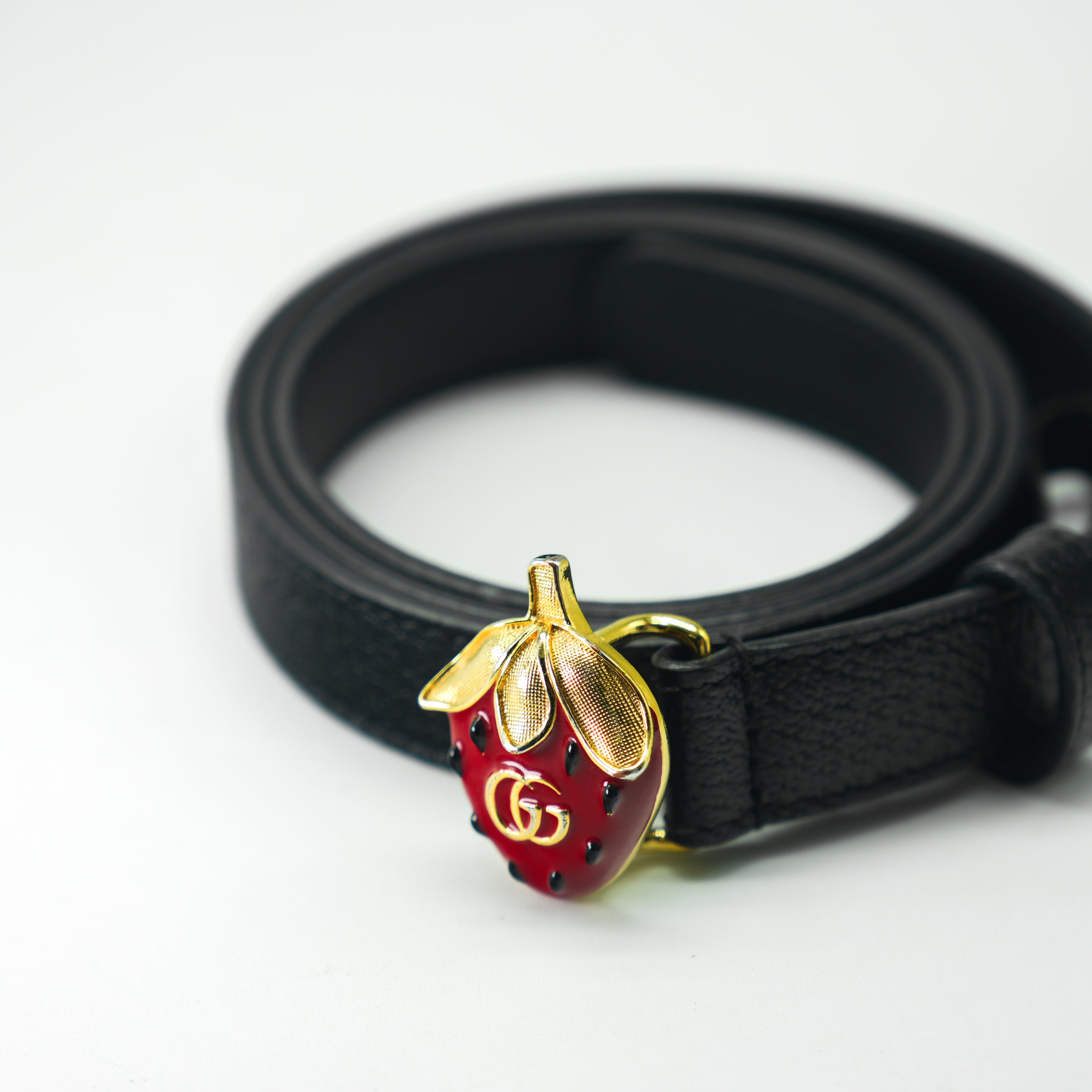 Gucci Cintura Fragola GG