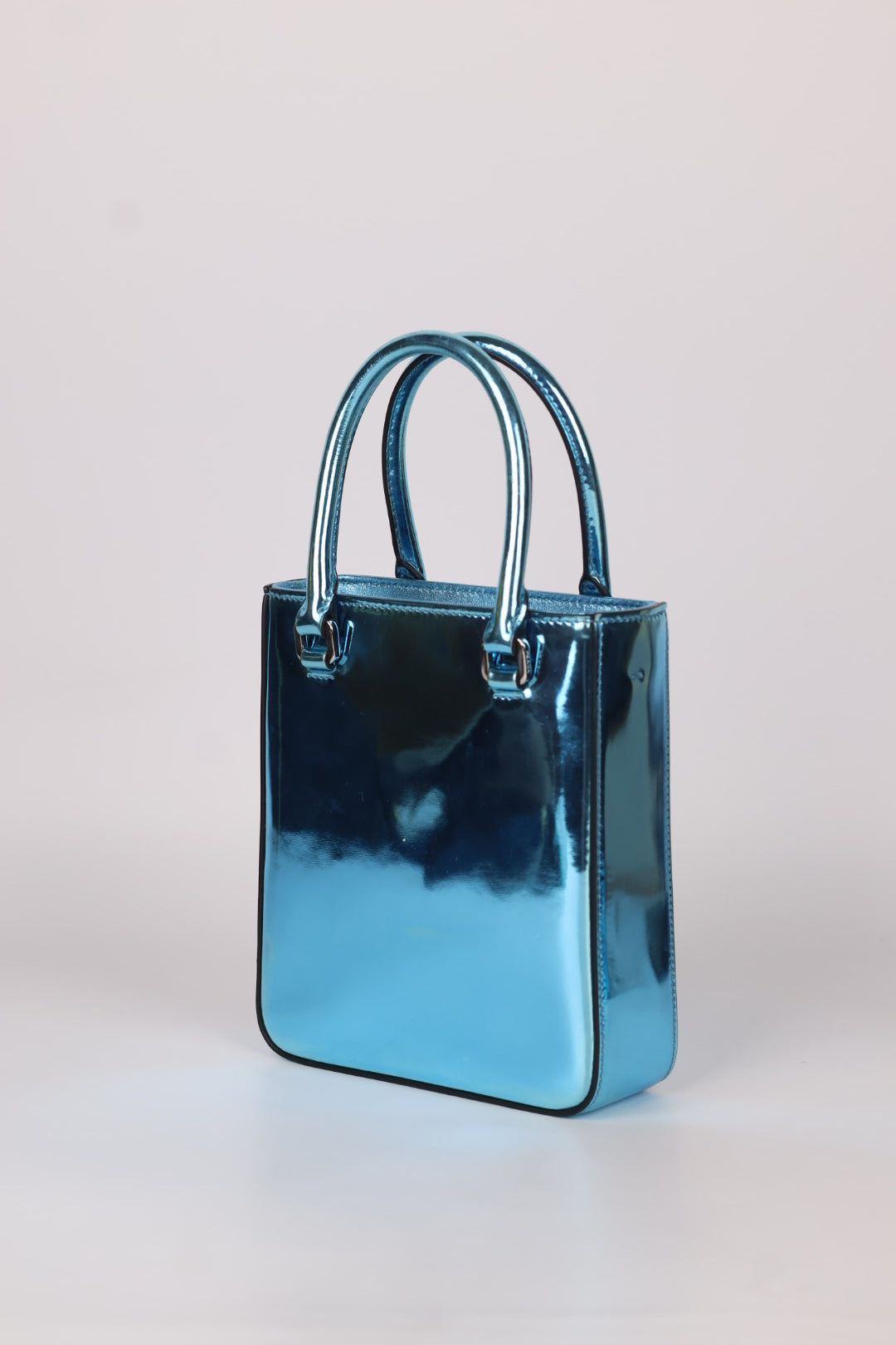 Prada Mini Tote Metallic