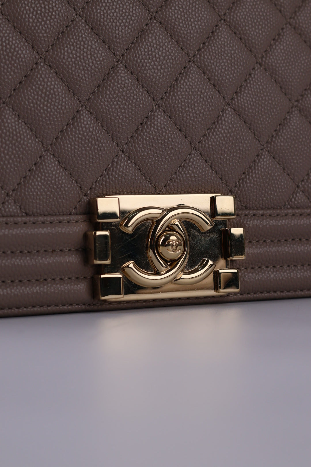 Chanel Boy Media Caviar