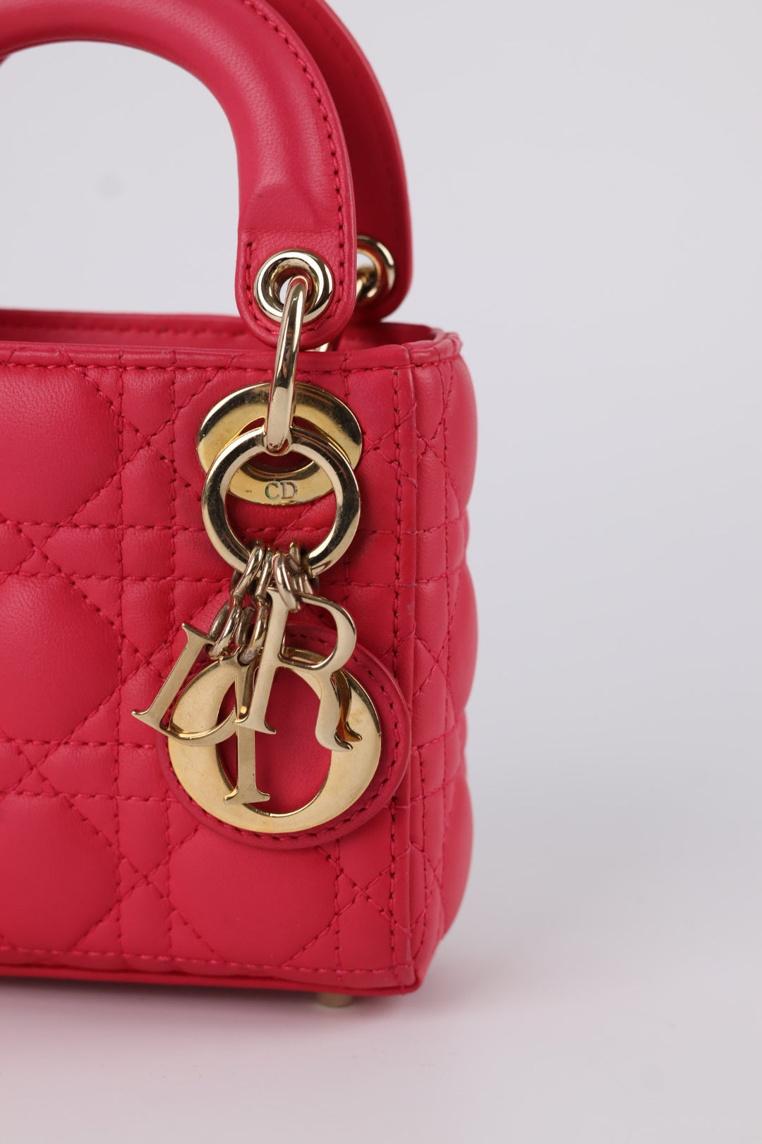 Lady Dior Micro in Pelle