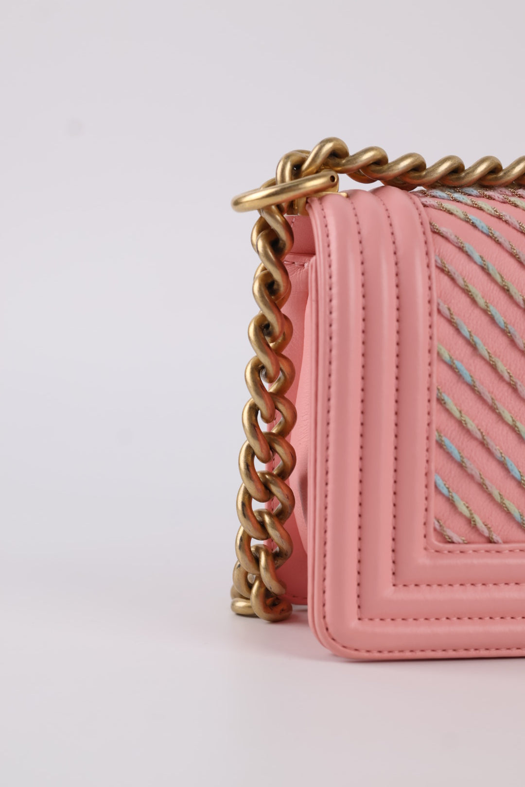 Chanel Boy Small in Pelle