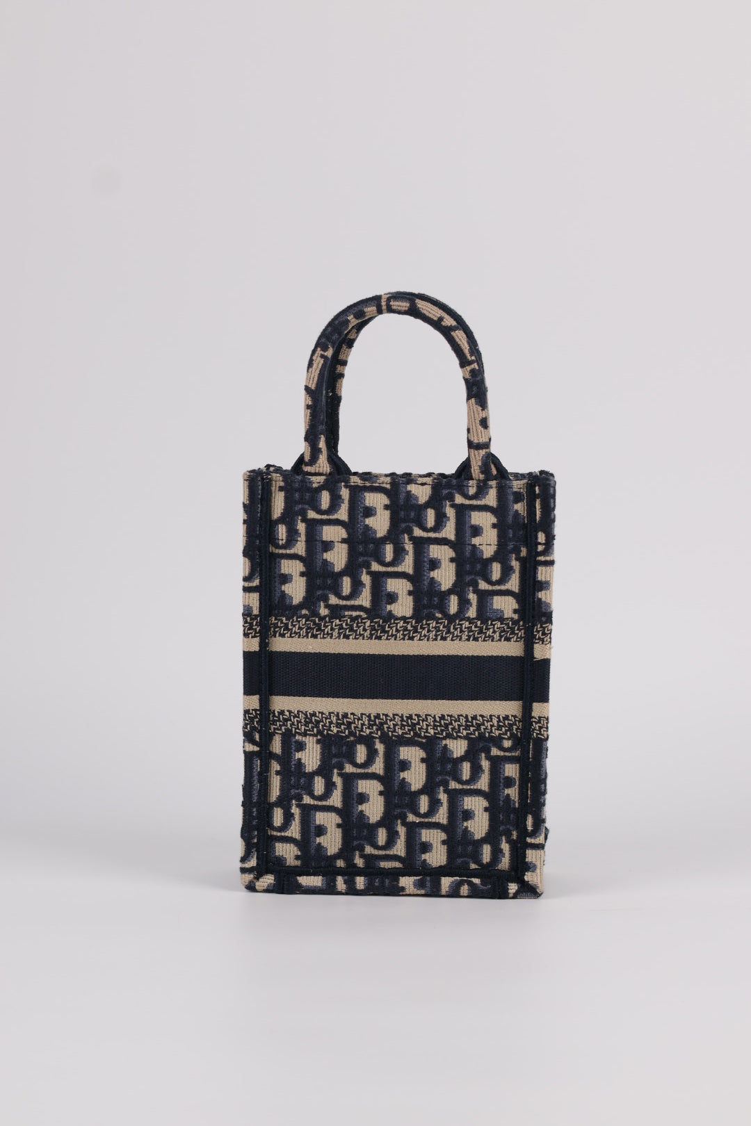 Dior Mini Book Tote Jacquard Oblique