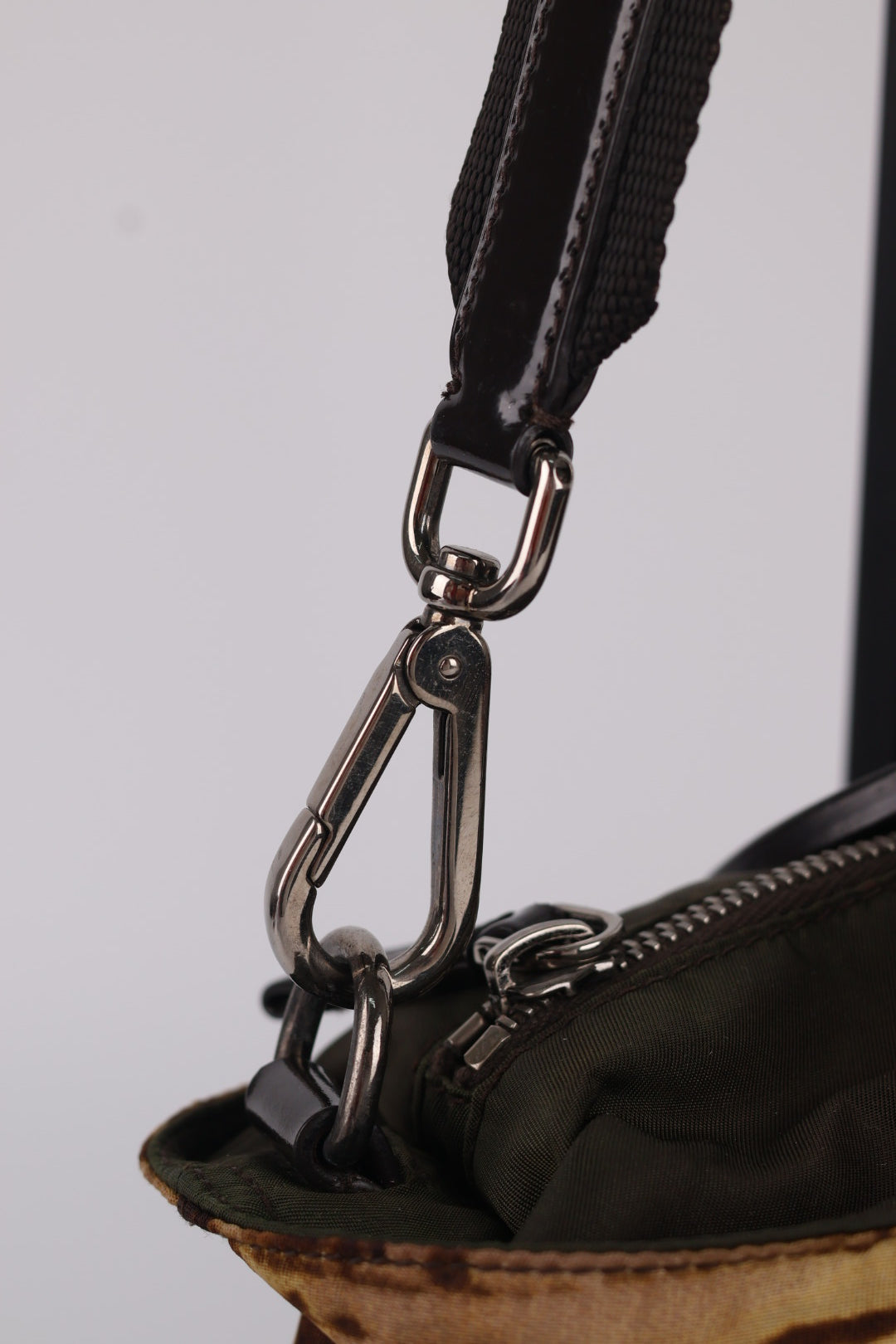 Prada boston Elephant Bag