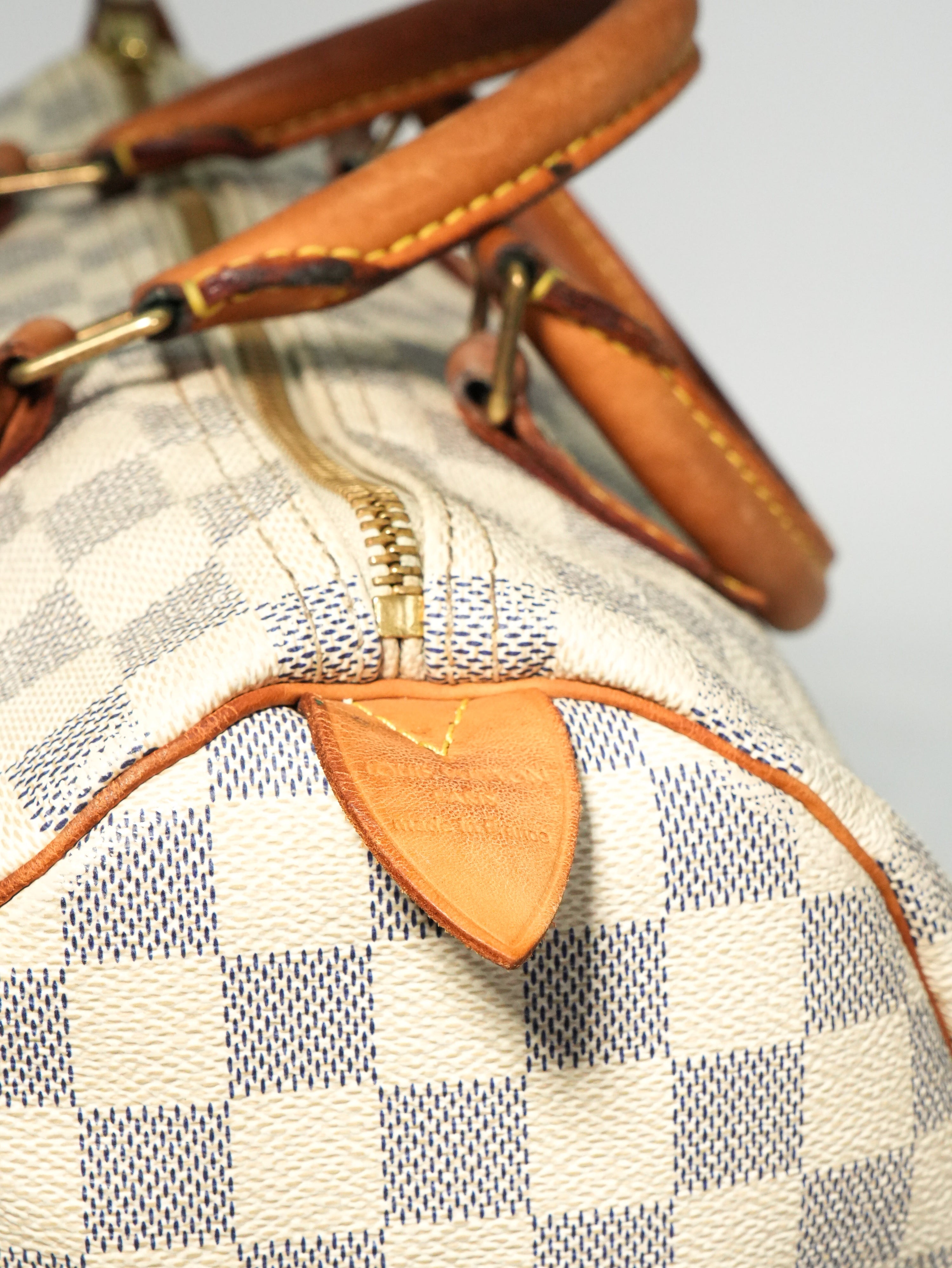 Louis Vuitton Speedy 30 Damier Azur