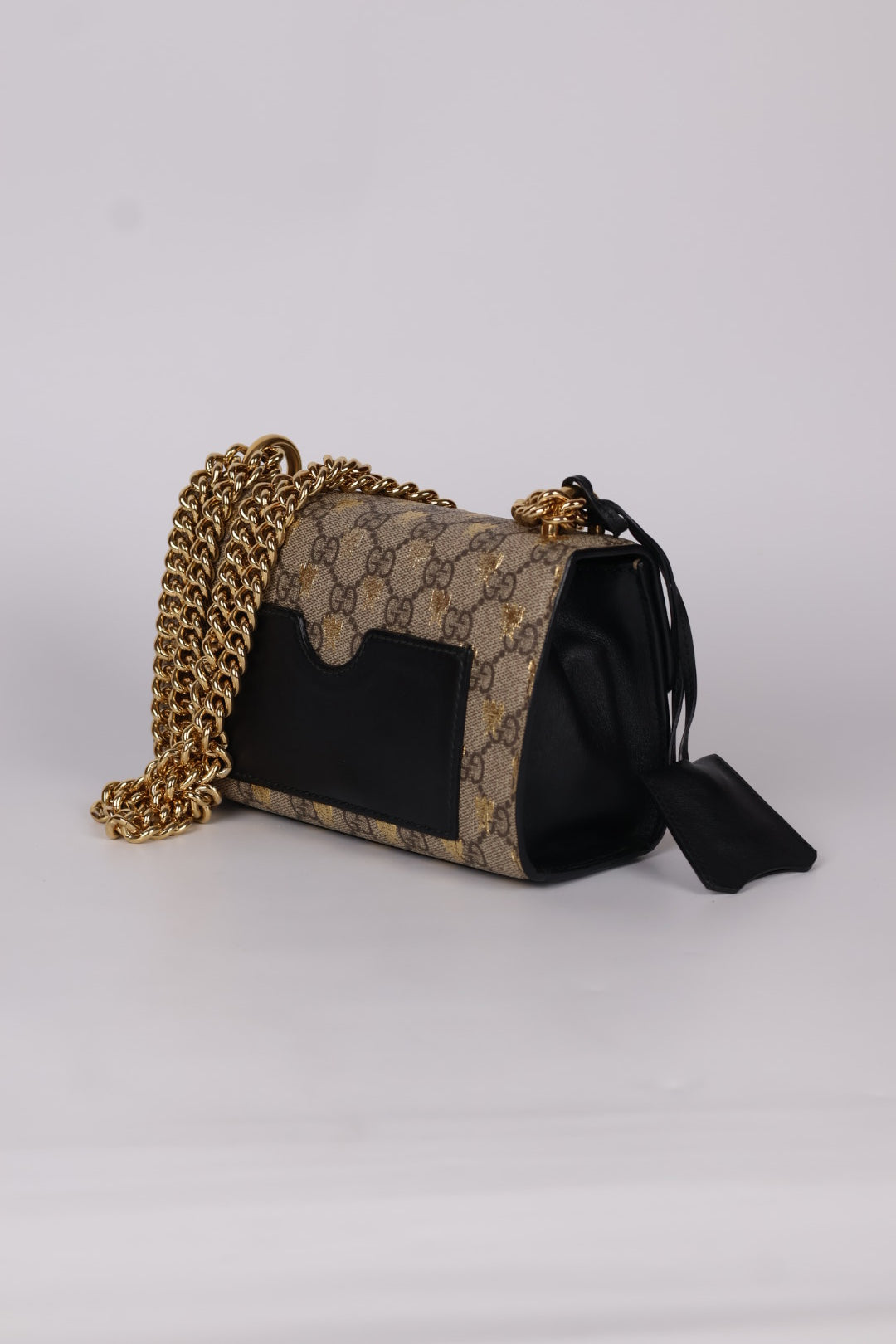 Gucci Padlock Chain Bee GG Supreme