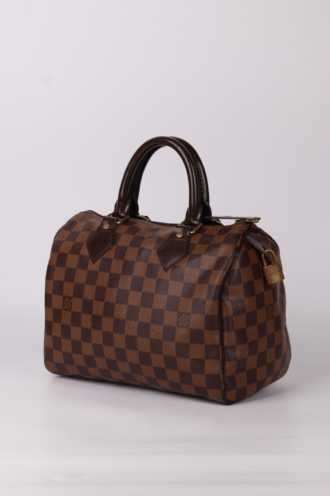 Louis Vuitton Speedy 25 Damier Ébène con Tracolla