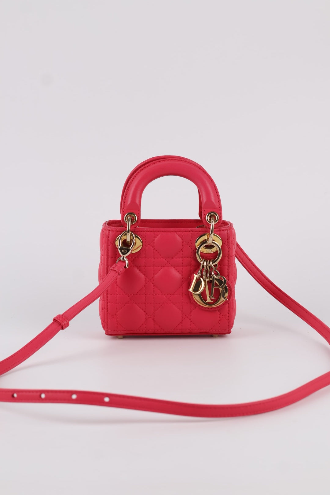 Lady Dior Micro in Pelle